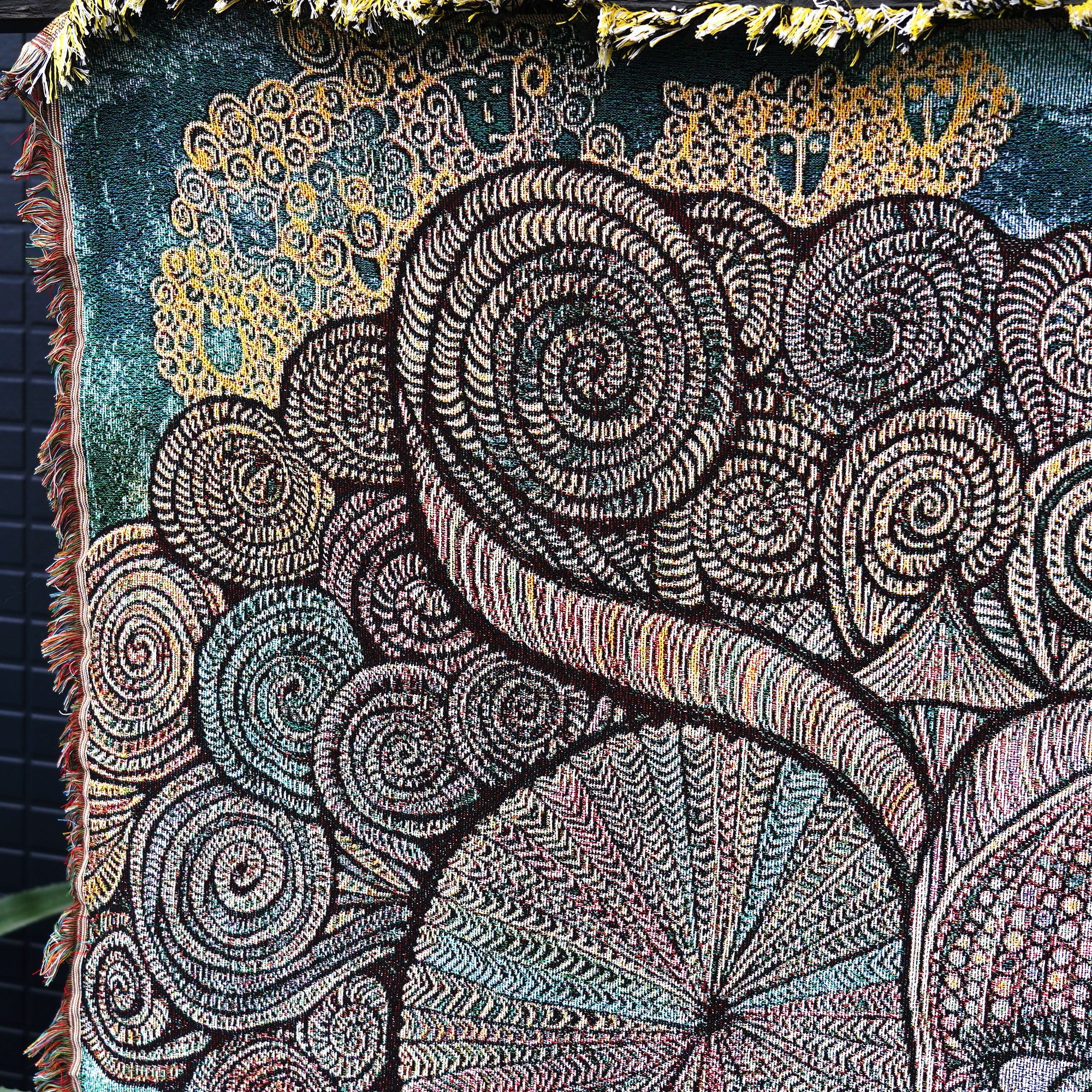 ＊szkさま専用 Vintage rug 07＊ 限定50枚 SK OLDIES WOVEN RUG “The Sun and the Moon”
