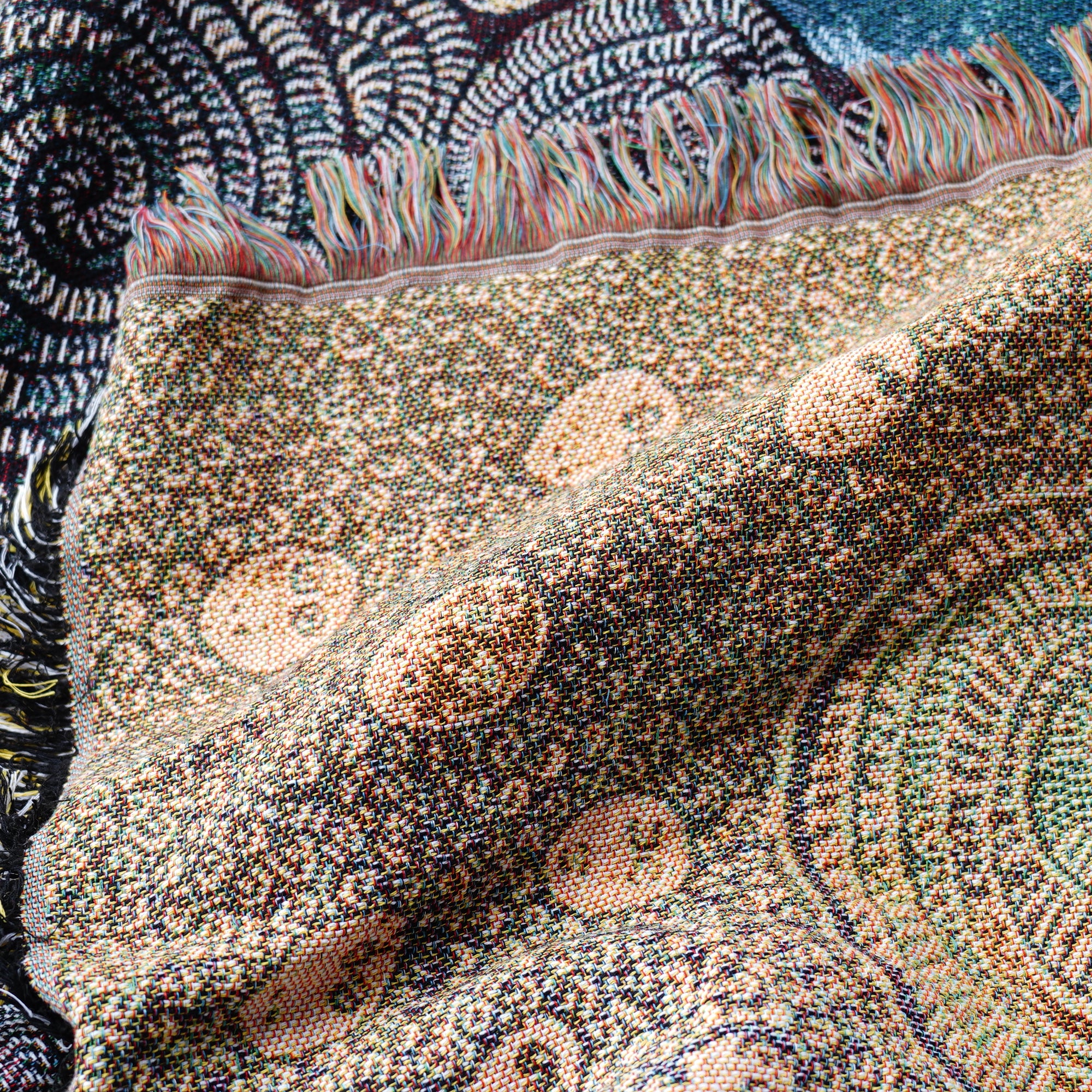 ＊szkさま専用 Vintage rug 07＊ 限定50枚 SK OLDIES WOVEN RUG “The Sun and the Moon”