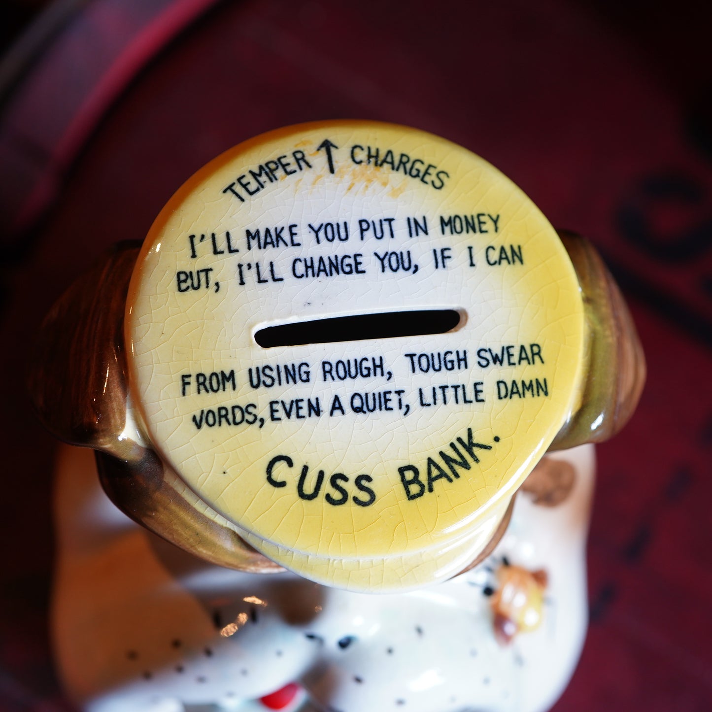1950’s ブルドッグ Cuss Bank コインバンク