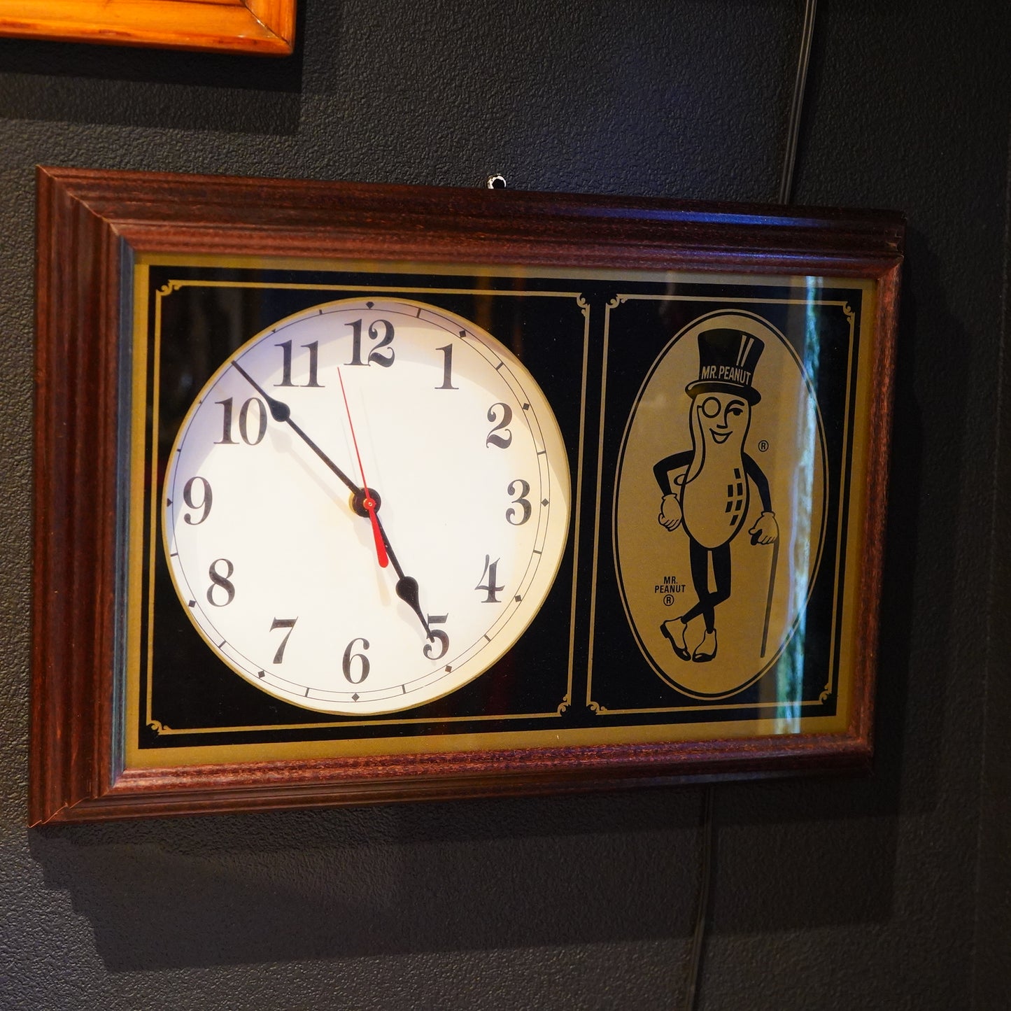 1990's Mr.Peanut Wall Clock 掛け時計