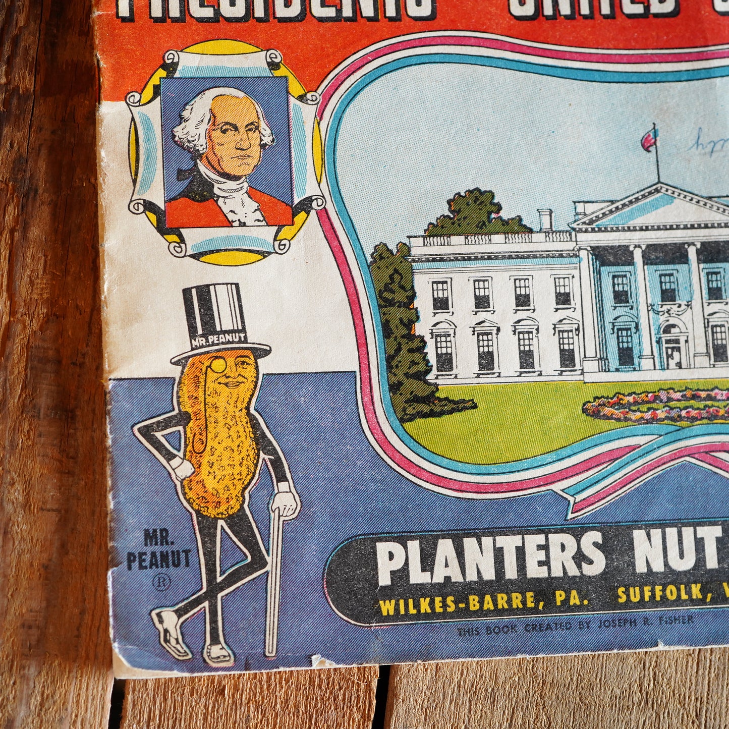 1950's Mr.Peanut 「Presidents of the United States of America」