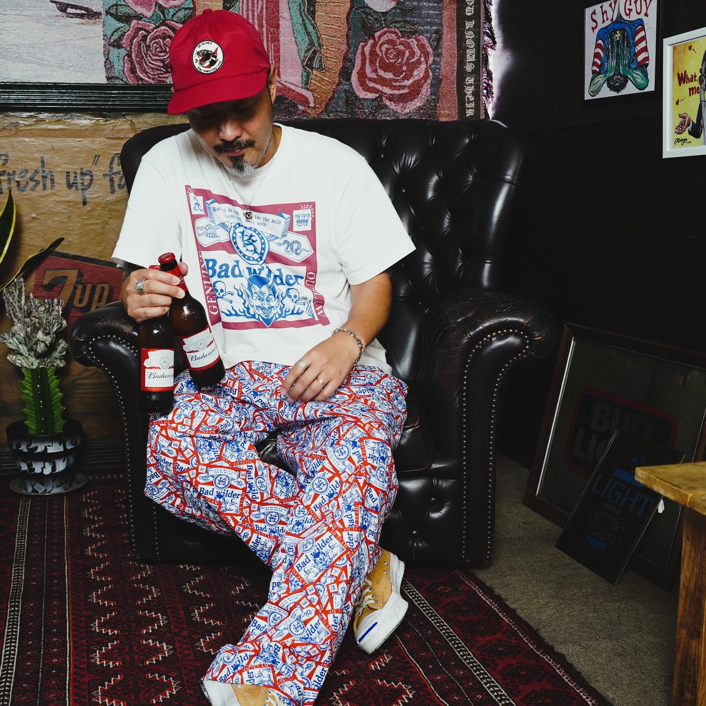 SK OLDIES Short sleeve tee "Bad wilder"