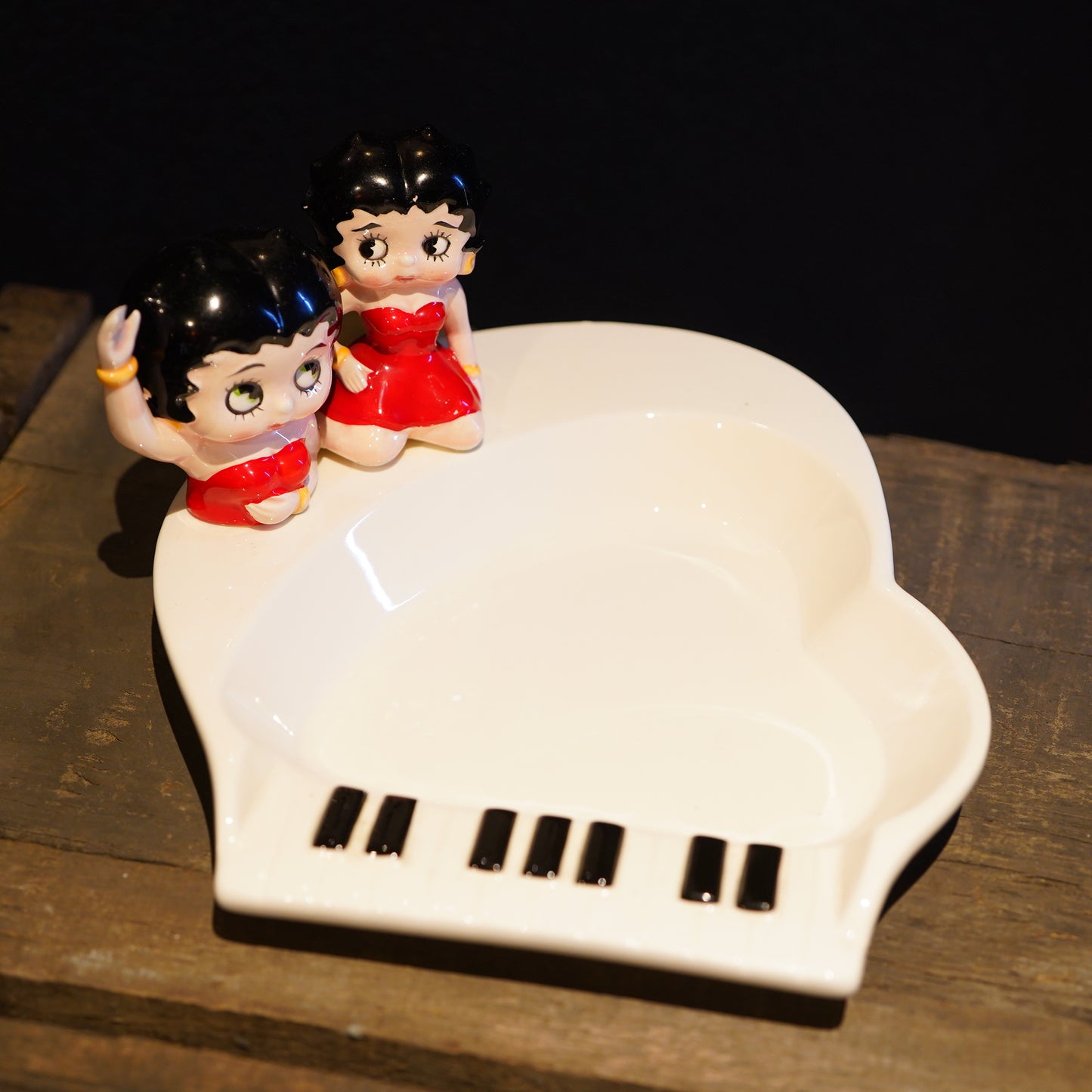 1980's Betty Boop アッシュトレイ ホワイト