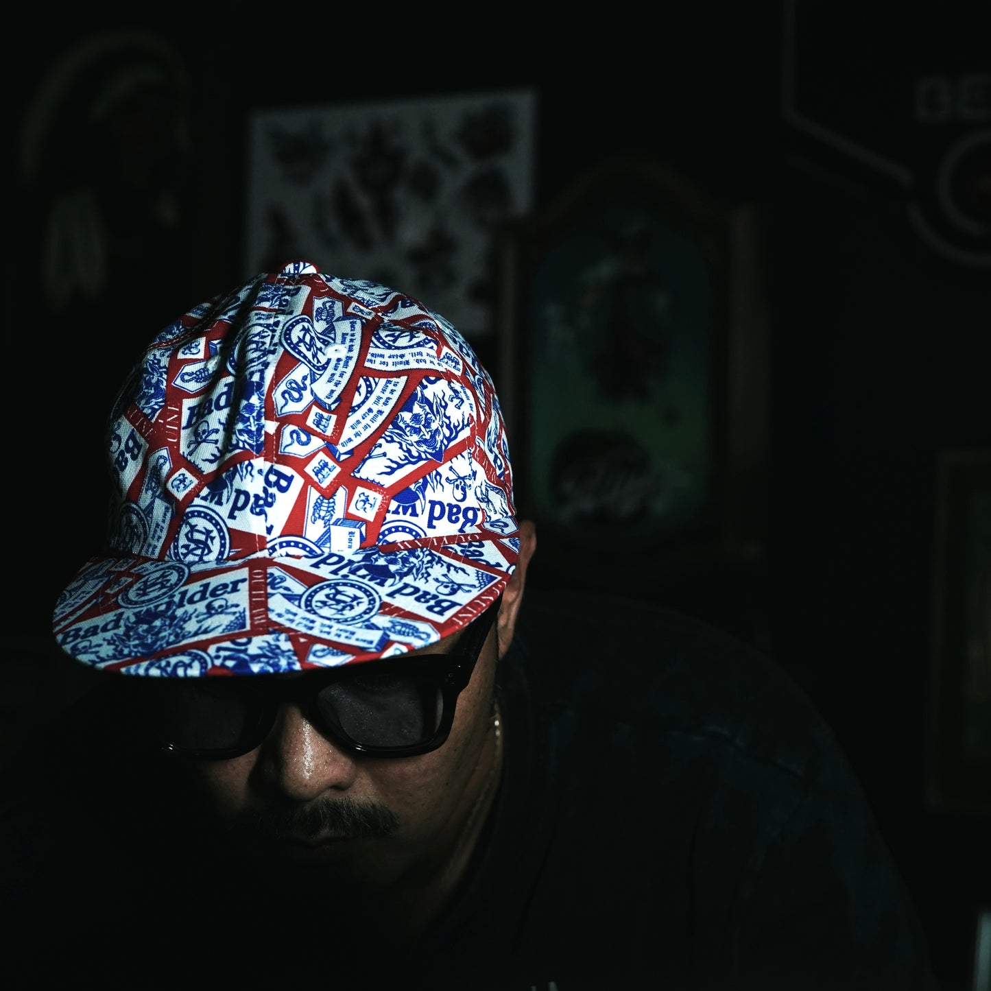 SK OLDIES  スナップバックキャップ "Bad wilder"