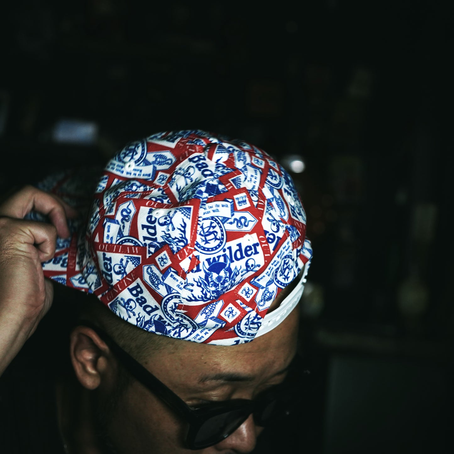 SK OLDIES  スナップバックキャップ "Bad wilder"