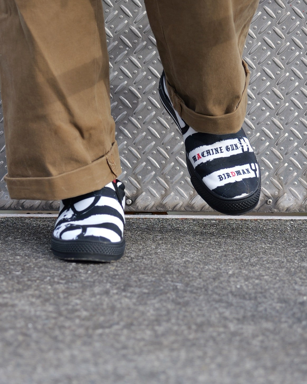 【限定13足】&UNION GENERAL STORE × SK OLDIES "THE ALCATRAZ" SLIP-ON