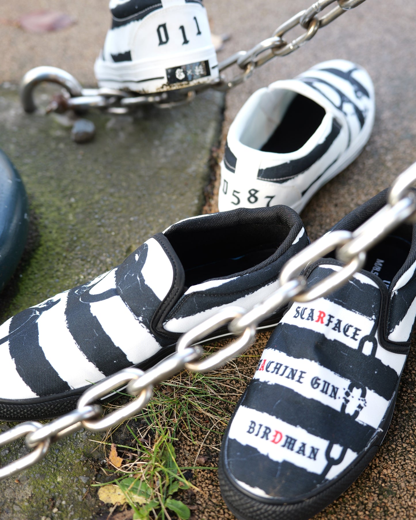 【限定13足】&UNION GENERAL STORE × SK OLDIES "THE ALCATRAZ" SLIP-ON