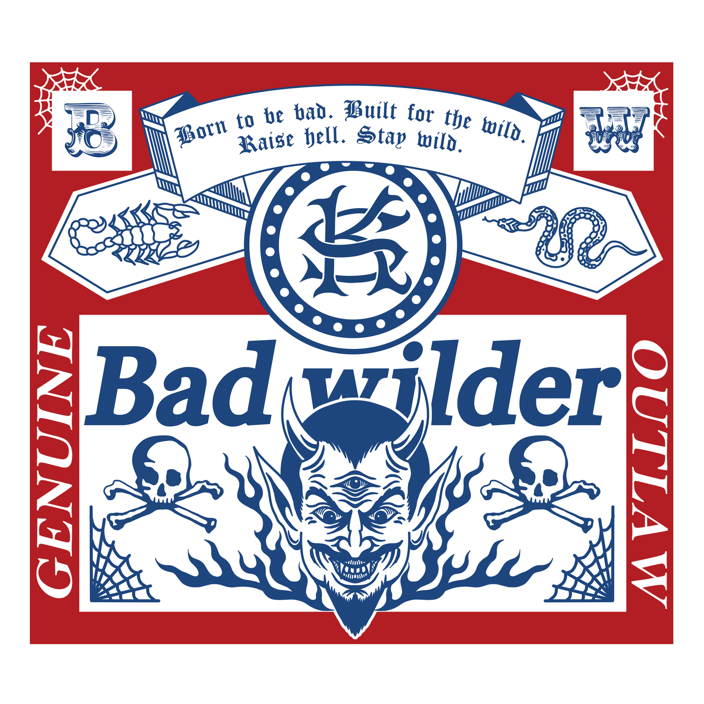SK OLDIES サンシェード "Bad wilder"
