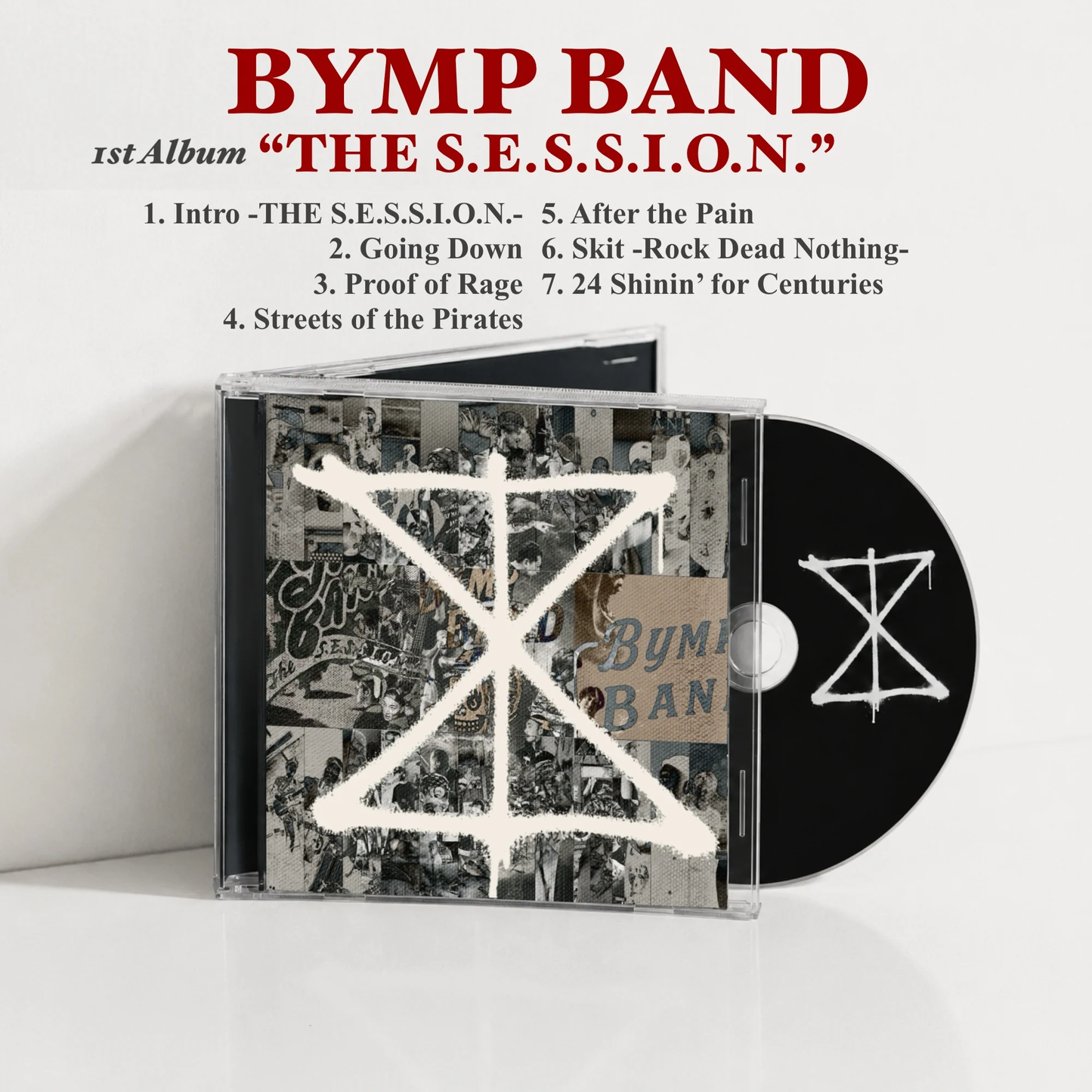 【初回特典付き】BYMP BAND "THE S.E.S.S.I.O.N." (CD / Album)