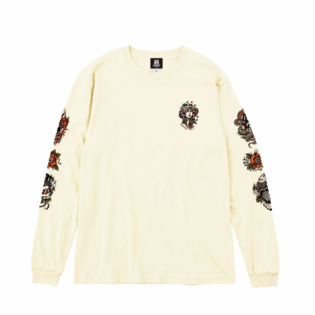 SK OLDIES Long sleeve tee “OLD SCHOOL”
