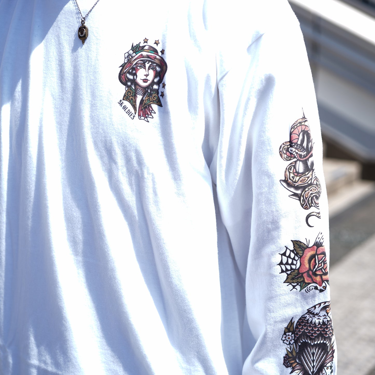 SK OLDIES Long sleeve tee “OLD SCHOOL”