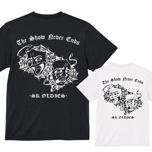 ※受注販売　SK OLDIES Short sleeve tee "The Show Never Ends"