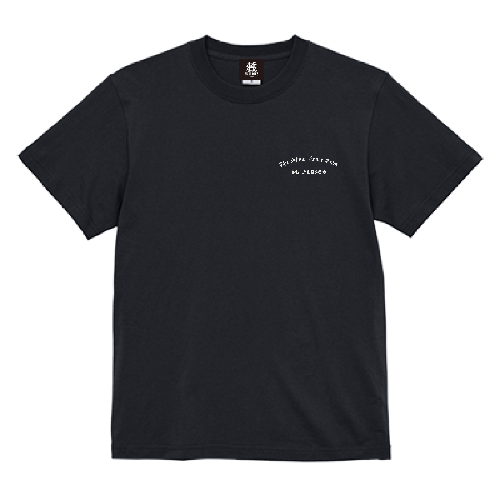 SK OLDIES Short sleeve tee "The Show Never Ends"