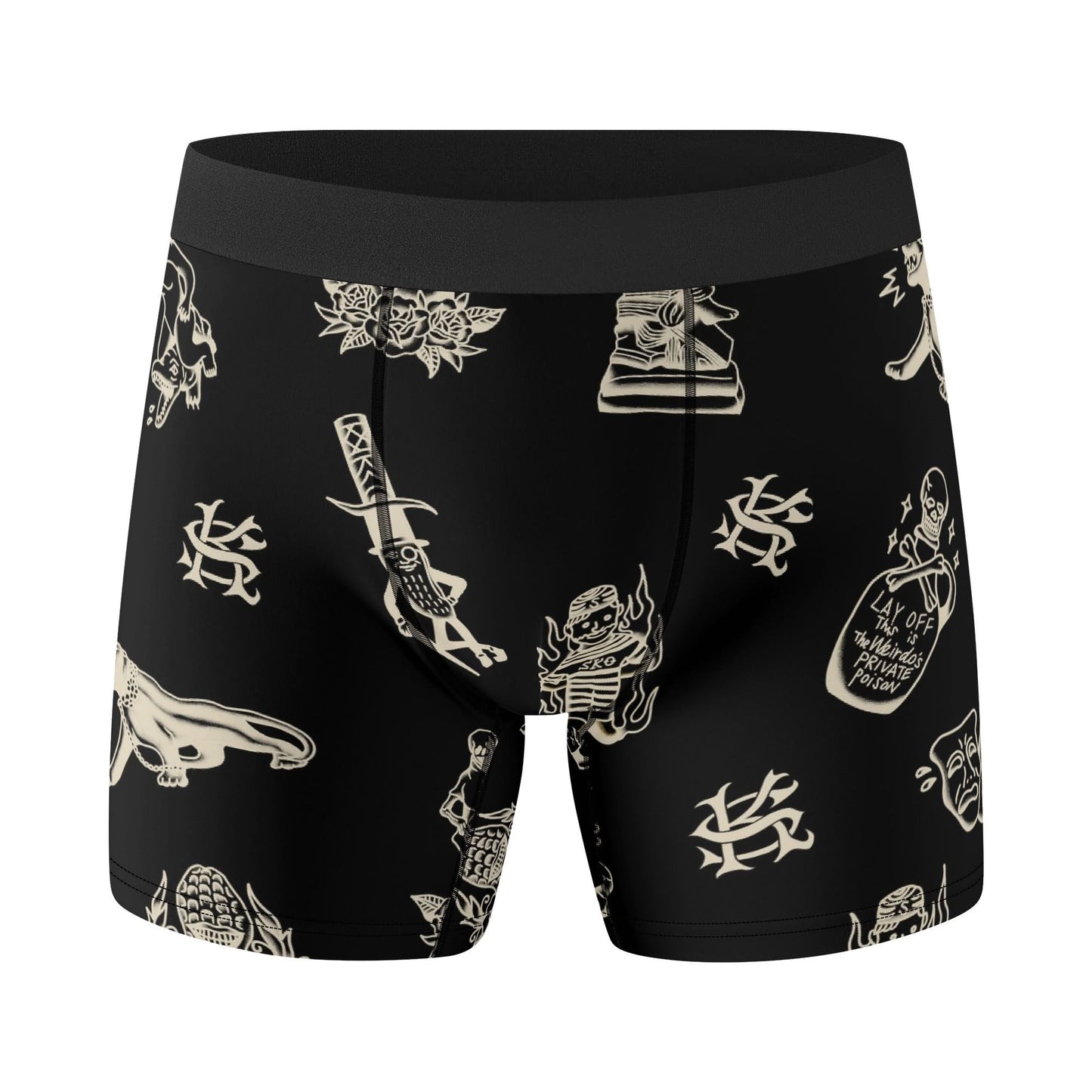 ※受注販売　SK OLDIES ボクサーパンツ "Stay Weird.Stay Loud."