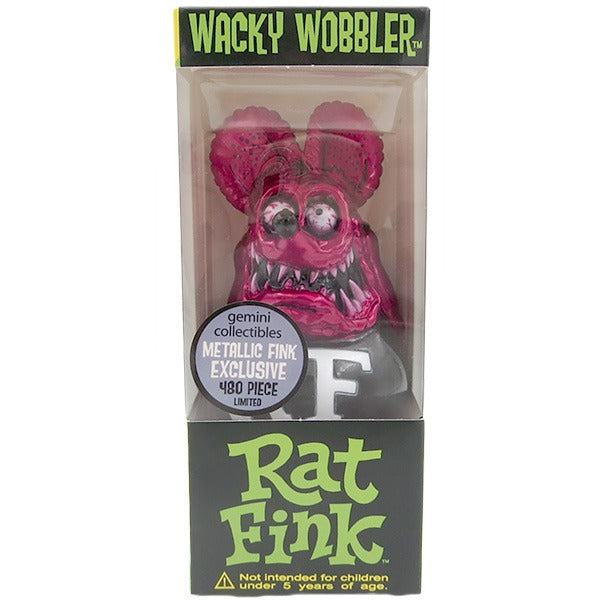 RAT FINK Wacky Wobbler メタリックレッド