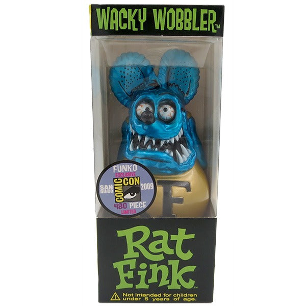 RAT FINK Wacky Wobbler メタリックブルー