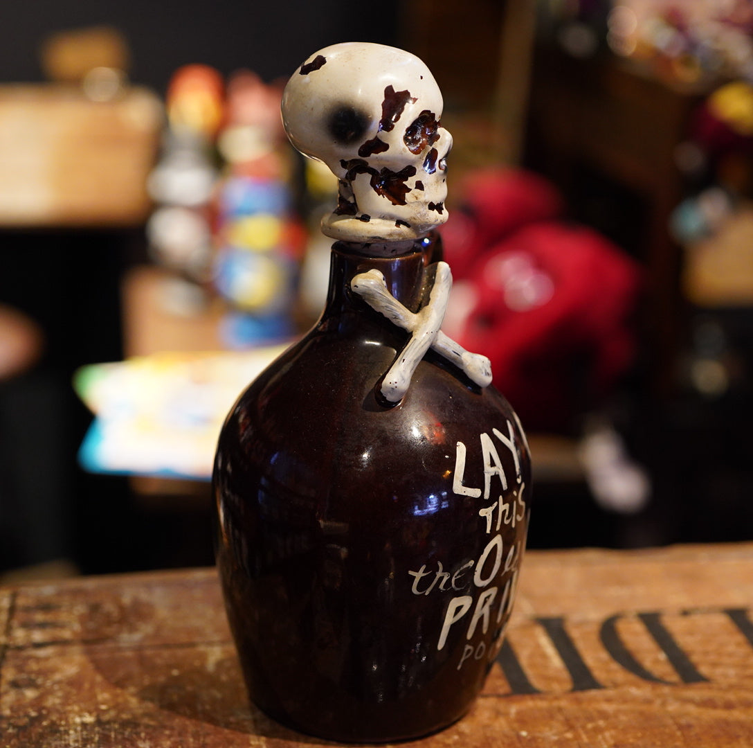 1950's SKULL Lay Off The Poison Jug – SK OLDIES