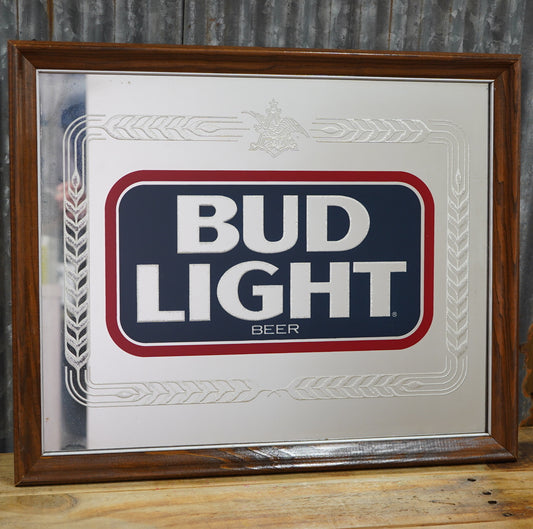 1980's BUD LIGHT　パブミラー