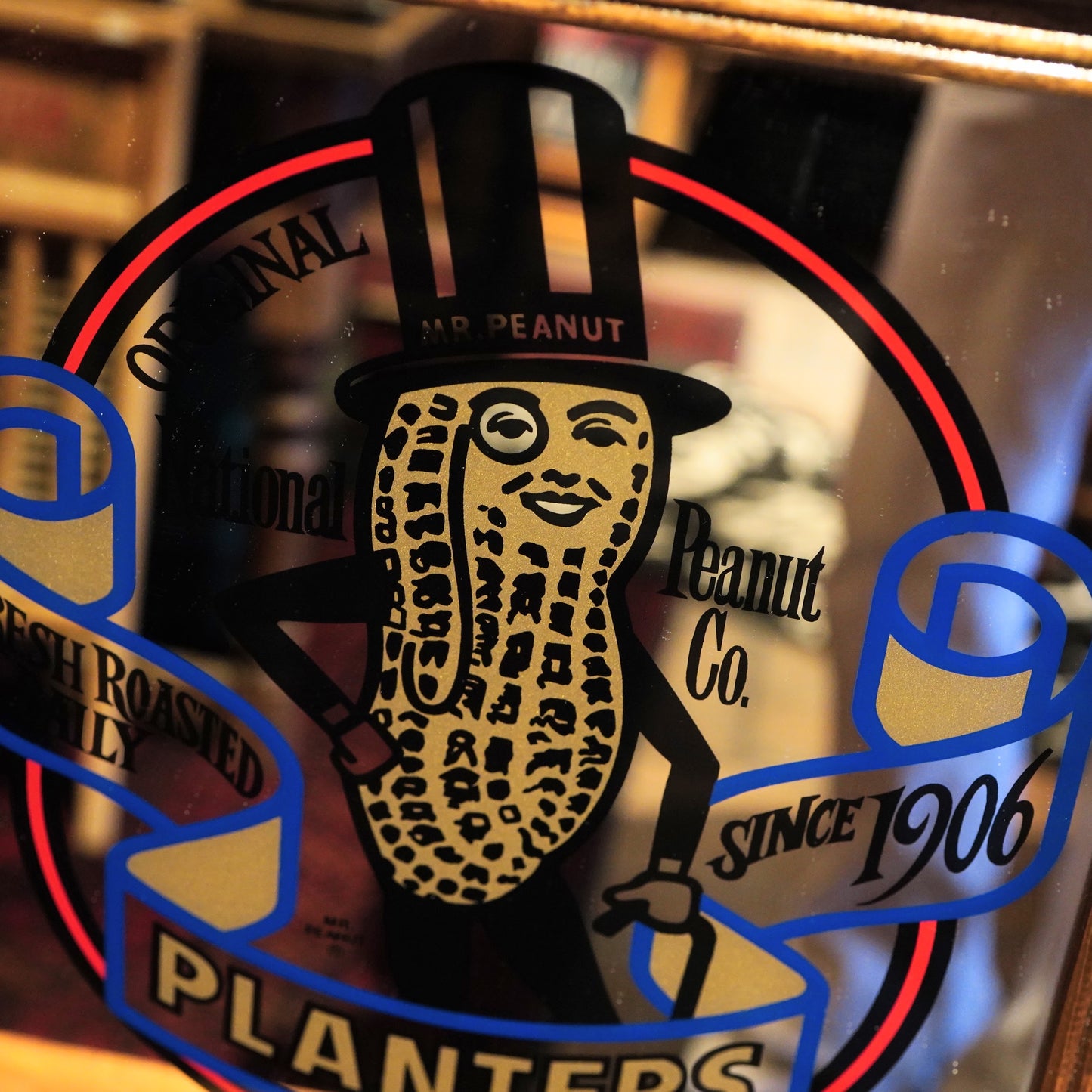 1980's Mr.Peanut パブミラー