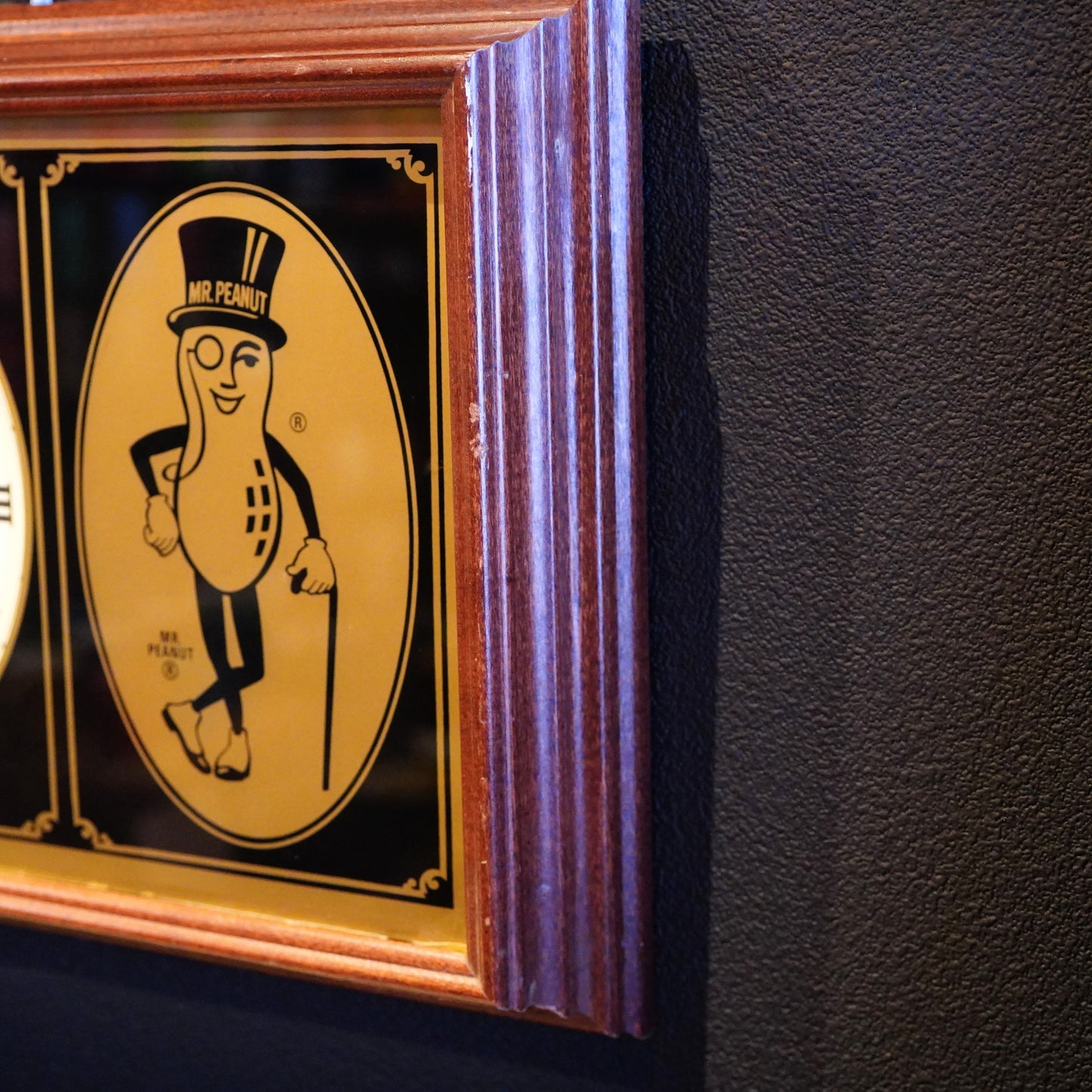 1990's Mr.Peanut Wall Clock 掛け時計