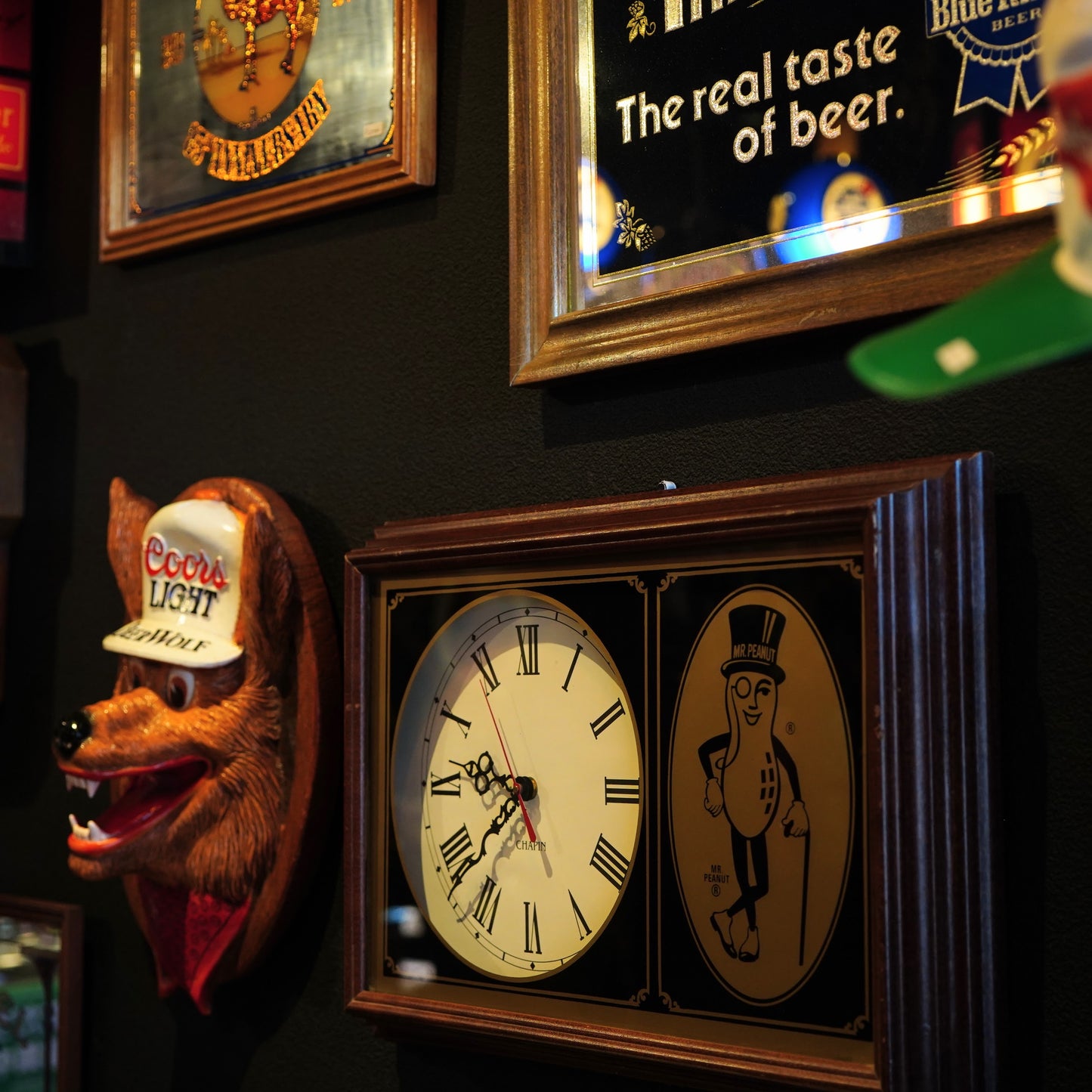 1990's Mr.Peanut Wall Clock 掛け時計