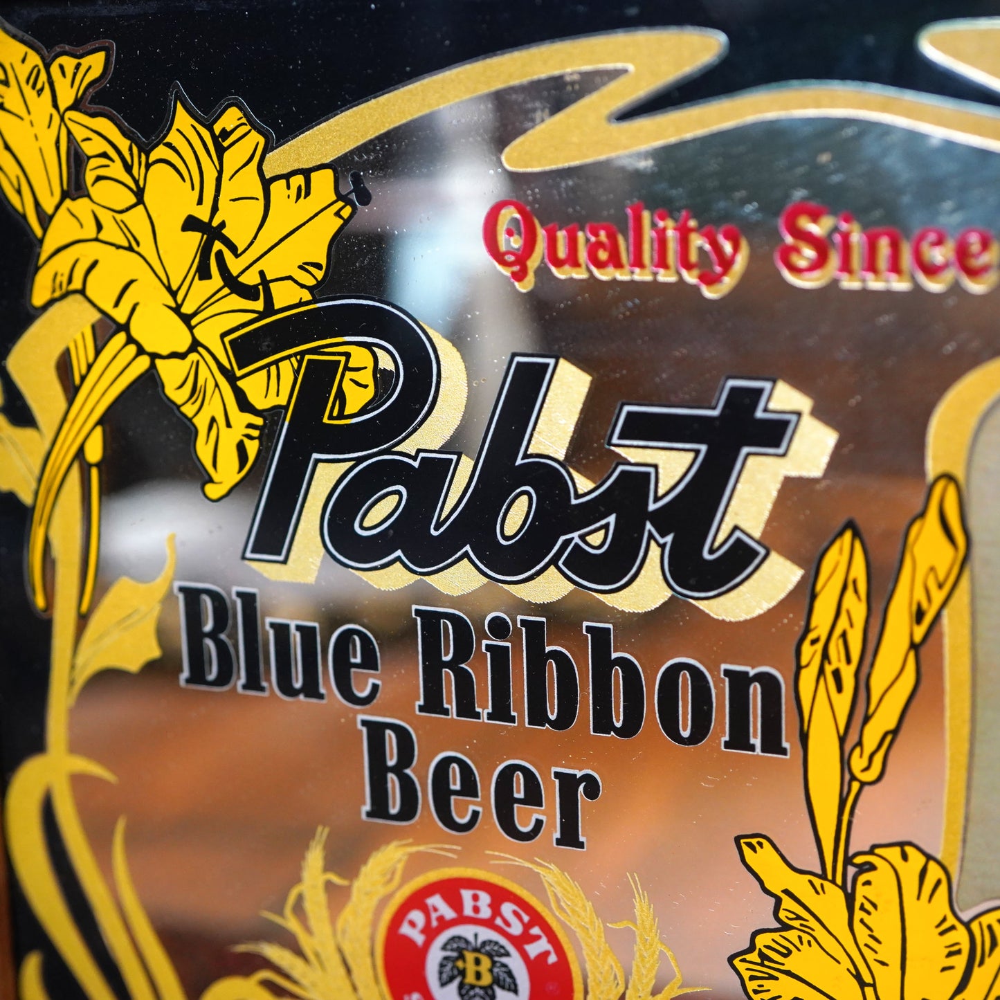 Pabst Blue Ribbon パブミラー