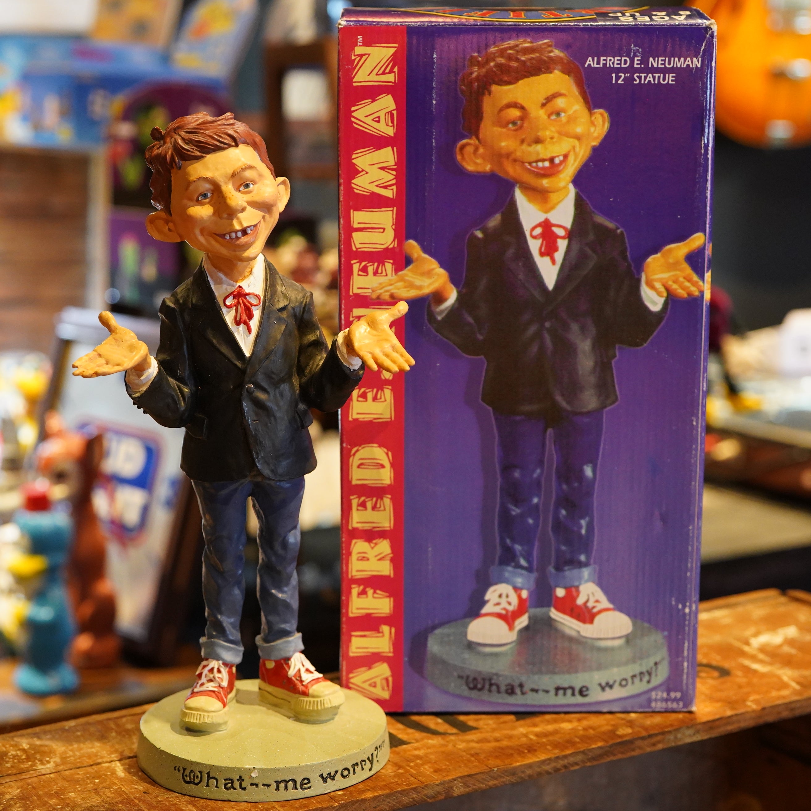 1990's MAD Mag. Alfred E. Neuman スタチュー