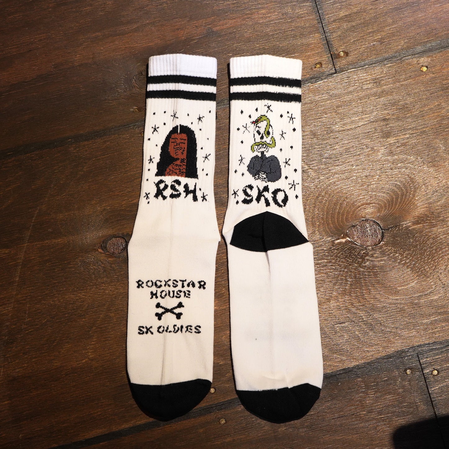 【送料無料】ROCKSTAR HOUSE×SK OLDIES MONA SOCKS