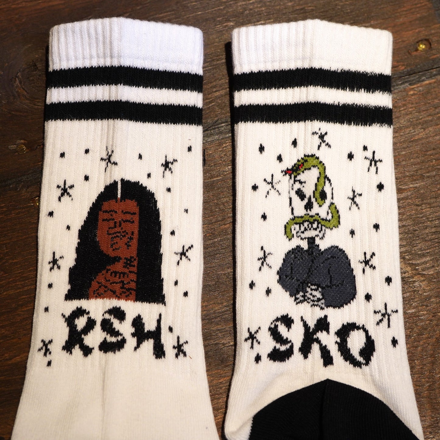 【送料無料】ROCKSTAR HOUSE×SK OLDIES MONA SOCKS