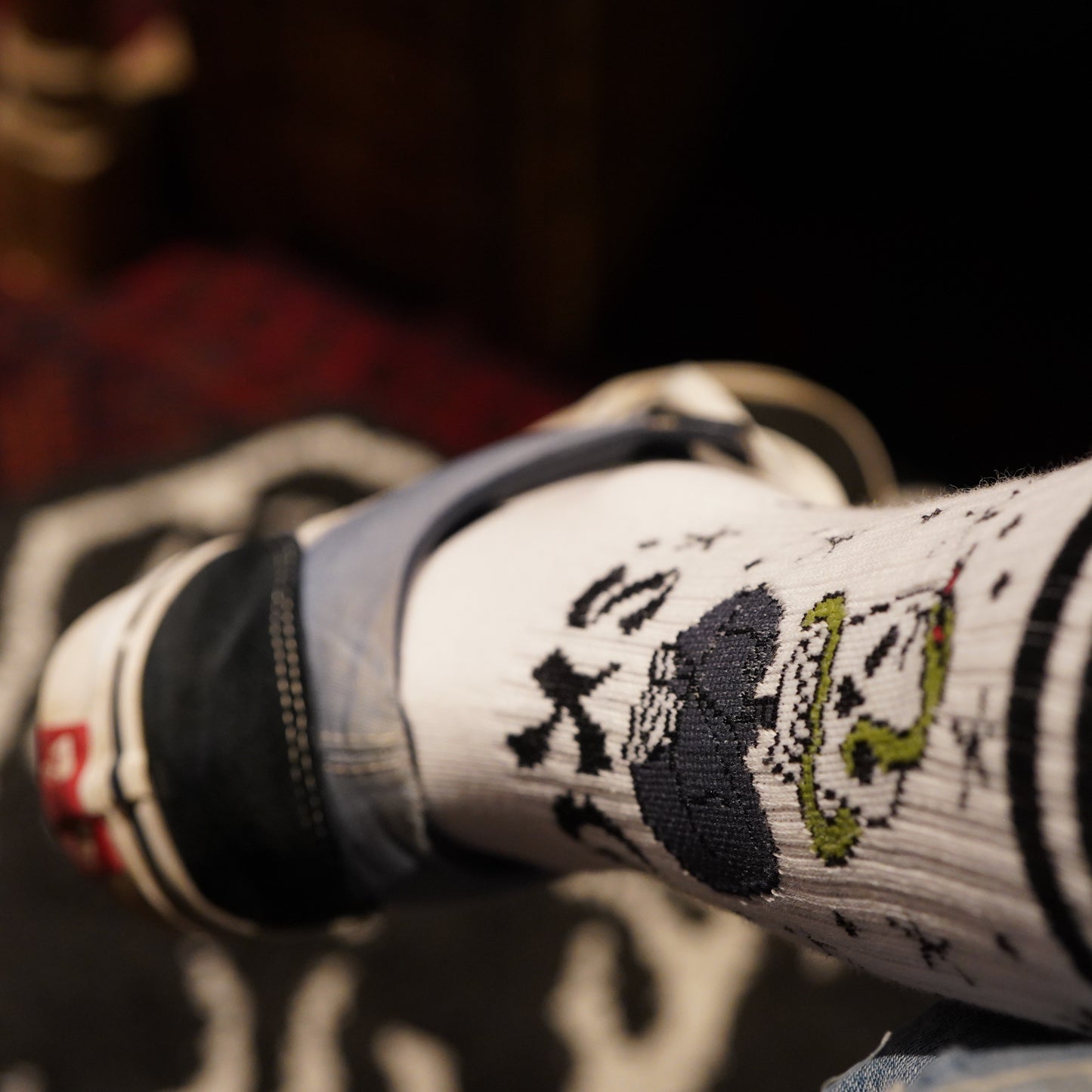 【送料無料】ROCKSTAR HOUSE×SK OLDIES MONA SOCKS