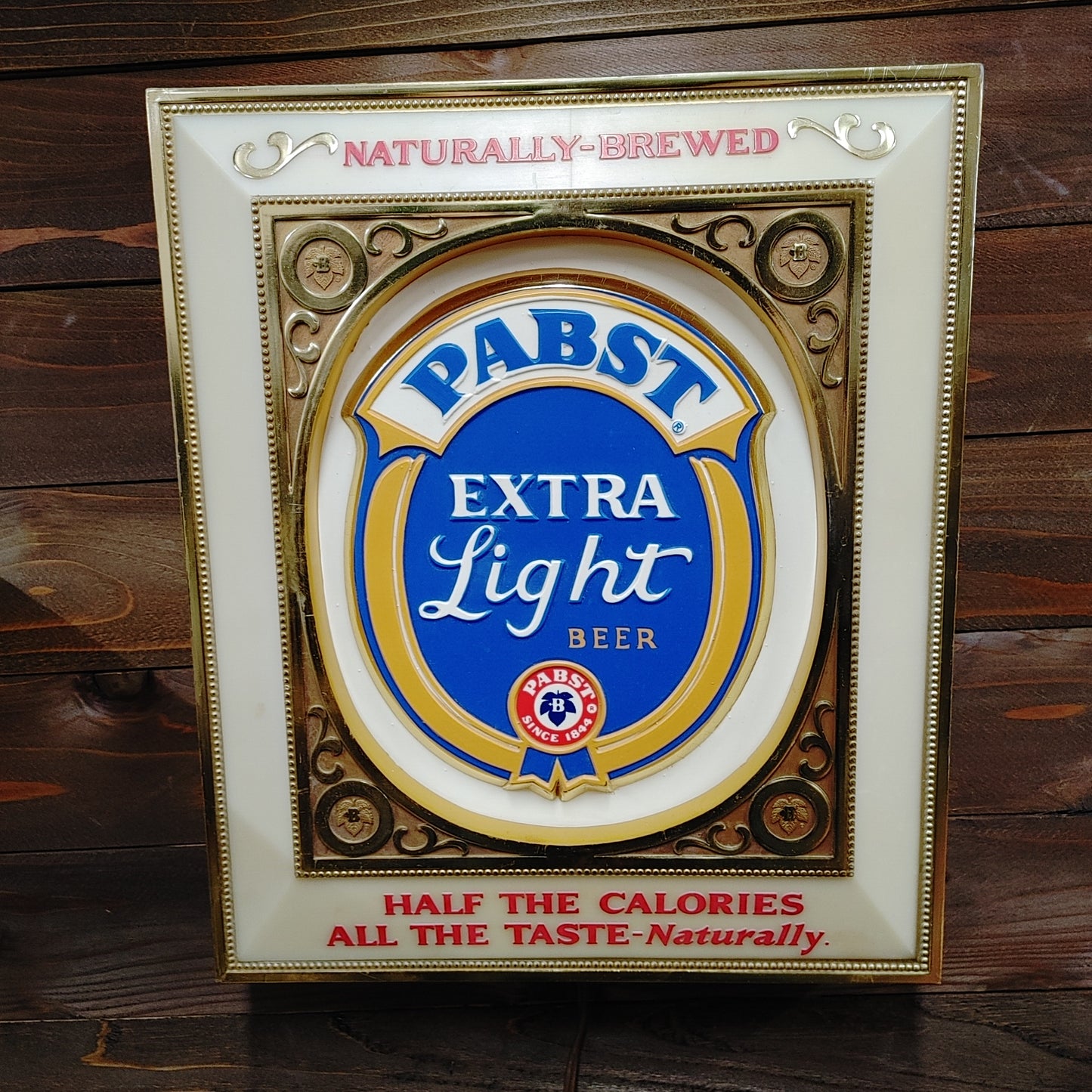 Pabst Blue Ribbon ライトサイン