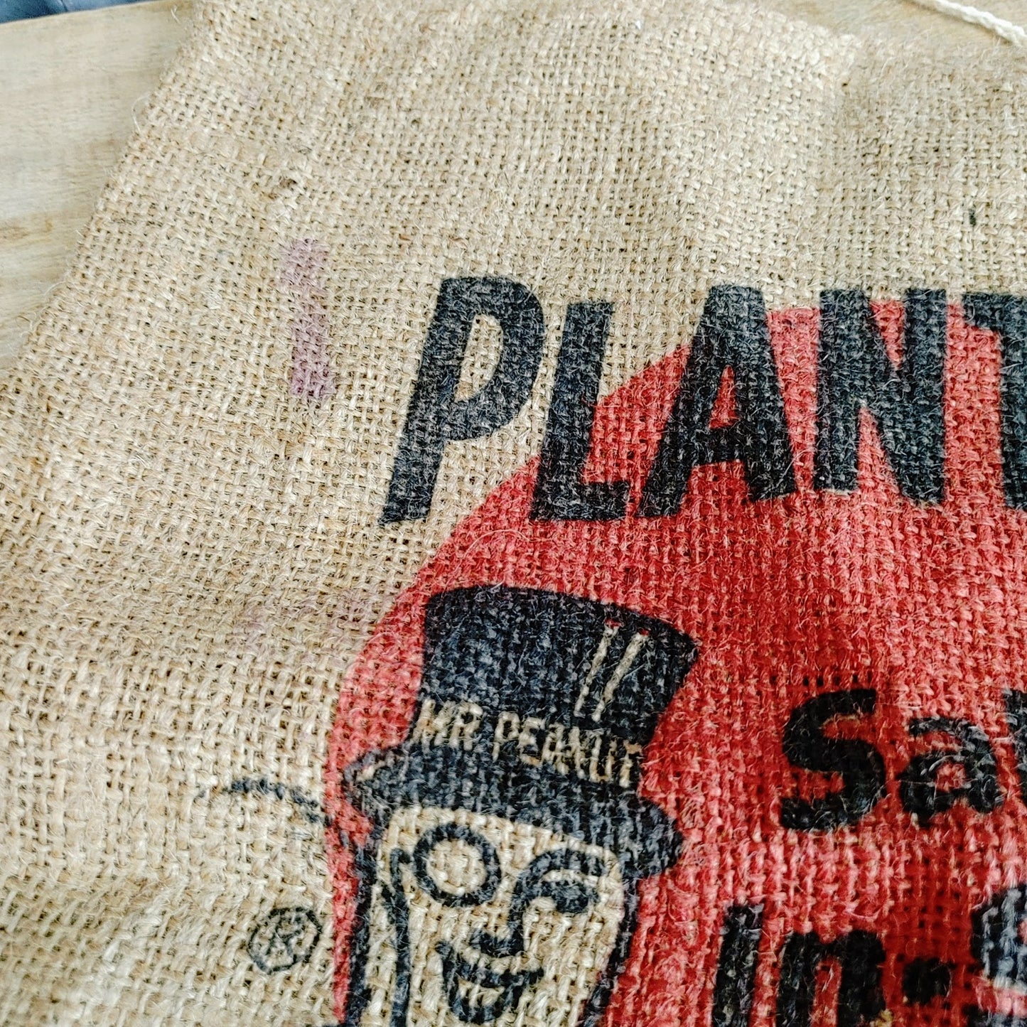 50's～60's MR.PEANUT 麻袋