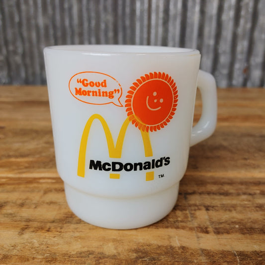 Fire King McDonald's マグカップ Good Morning 2