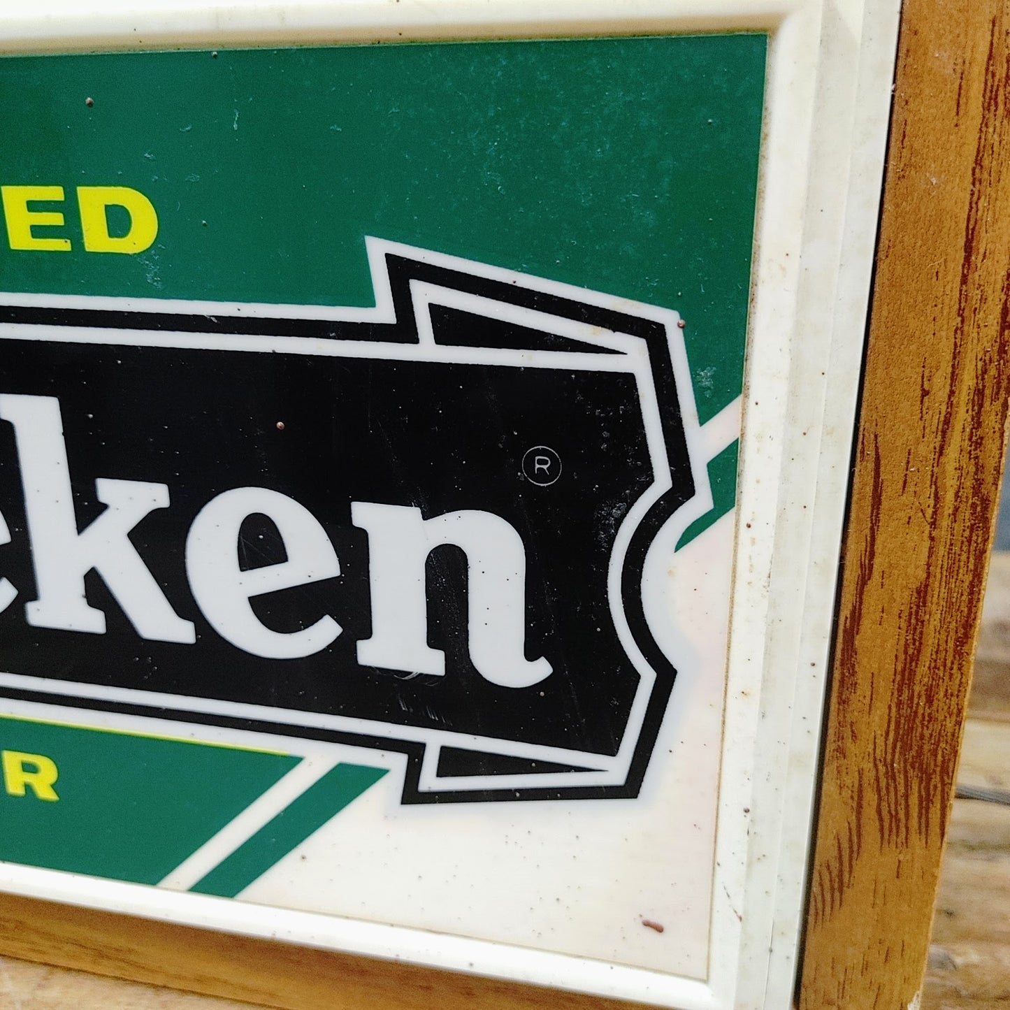 HEINEKEN IMPORTED BEER ライトサイン