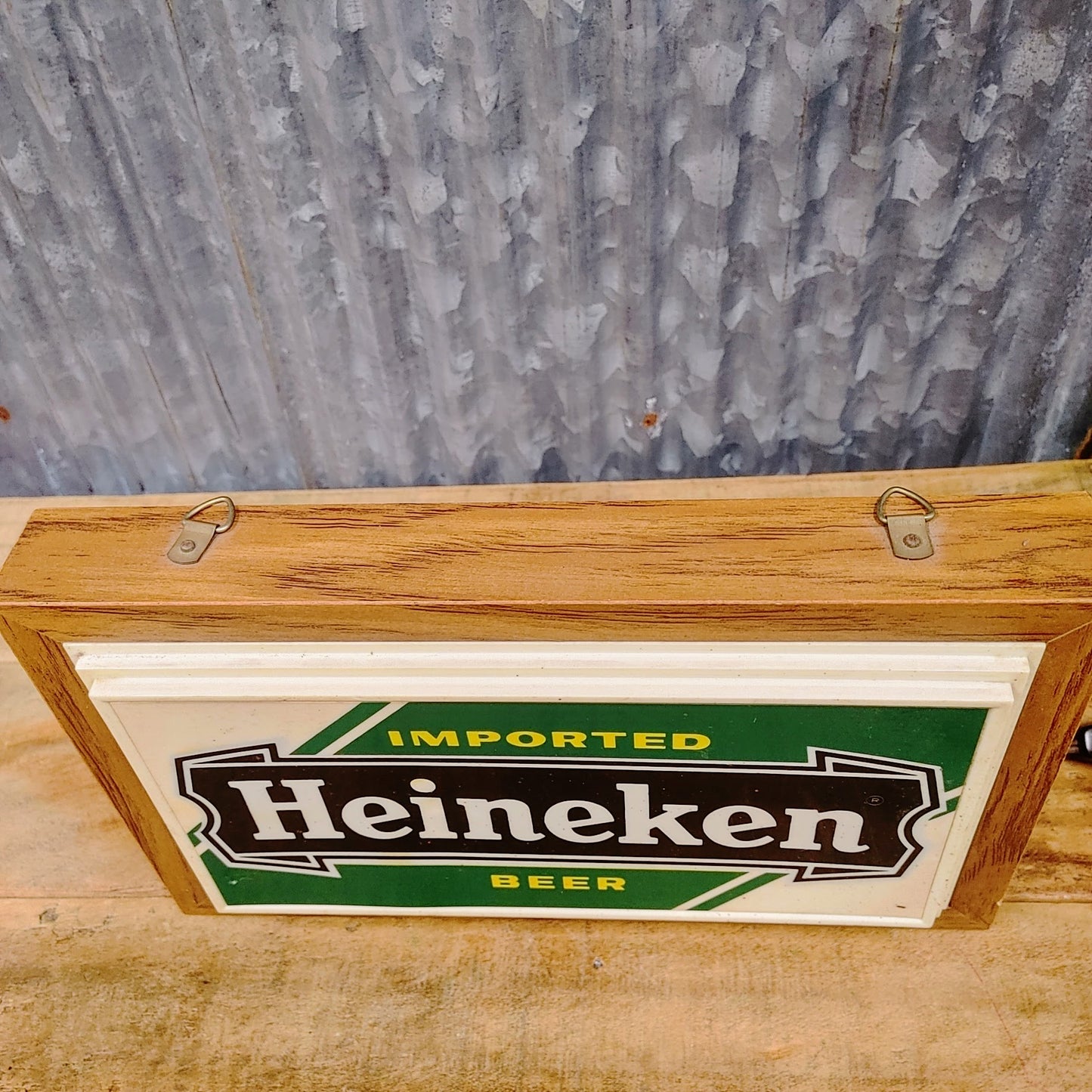 HEINEKEN IMPORTED BEER ライトサイン