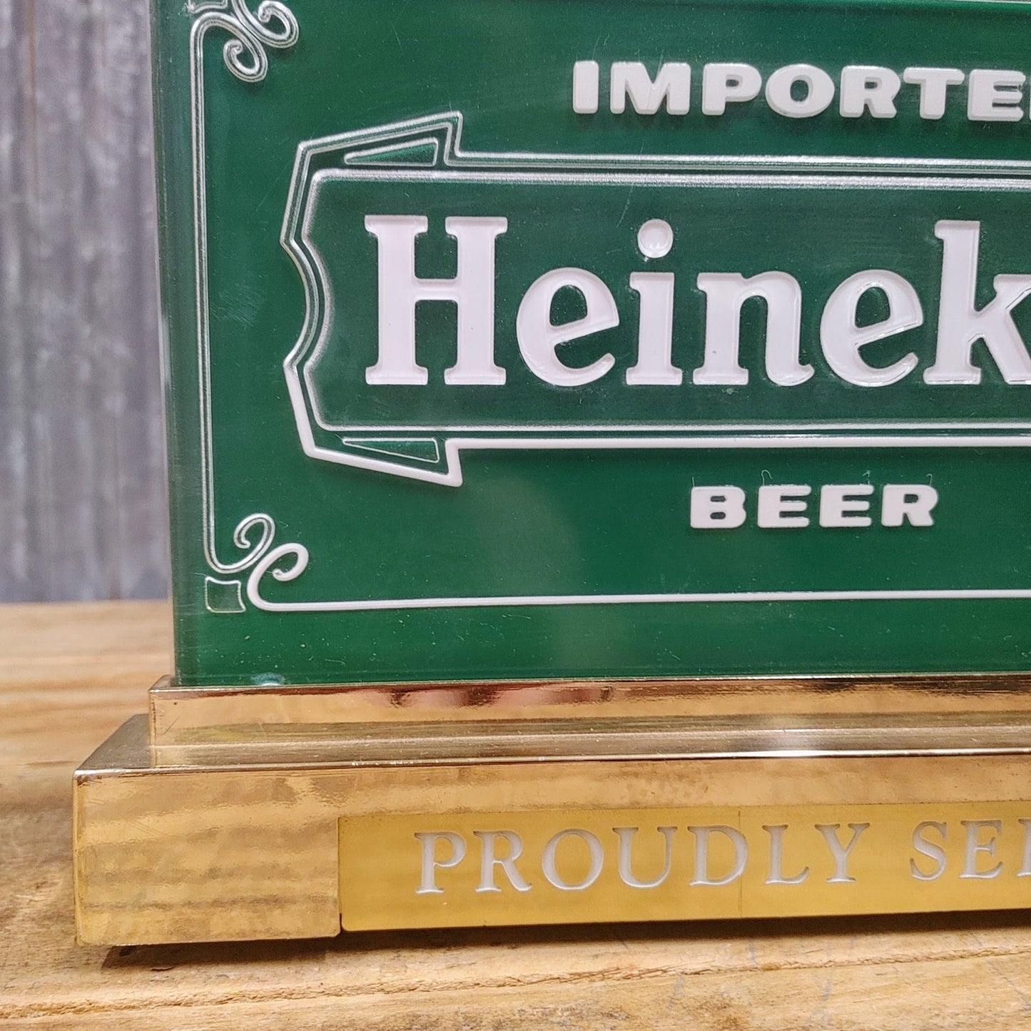 Vintage Heineken Register Sign ライトサイン