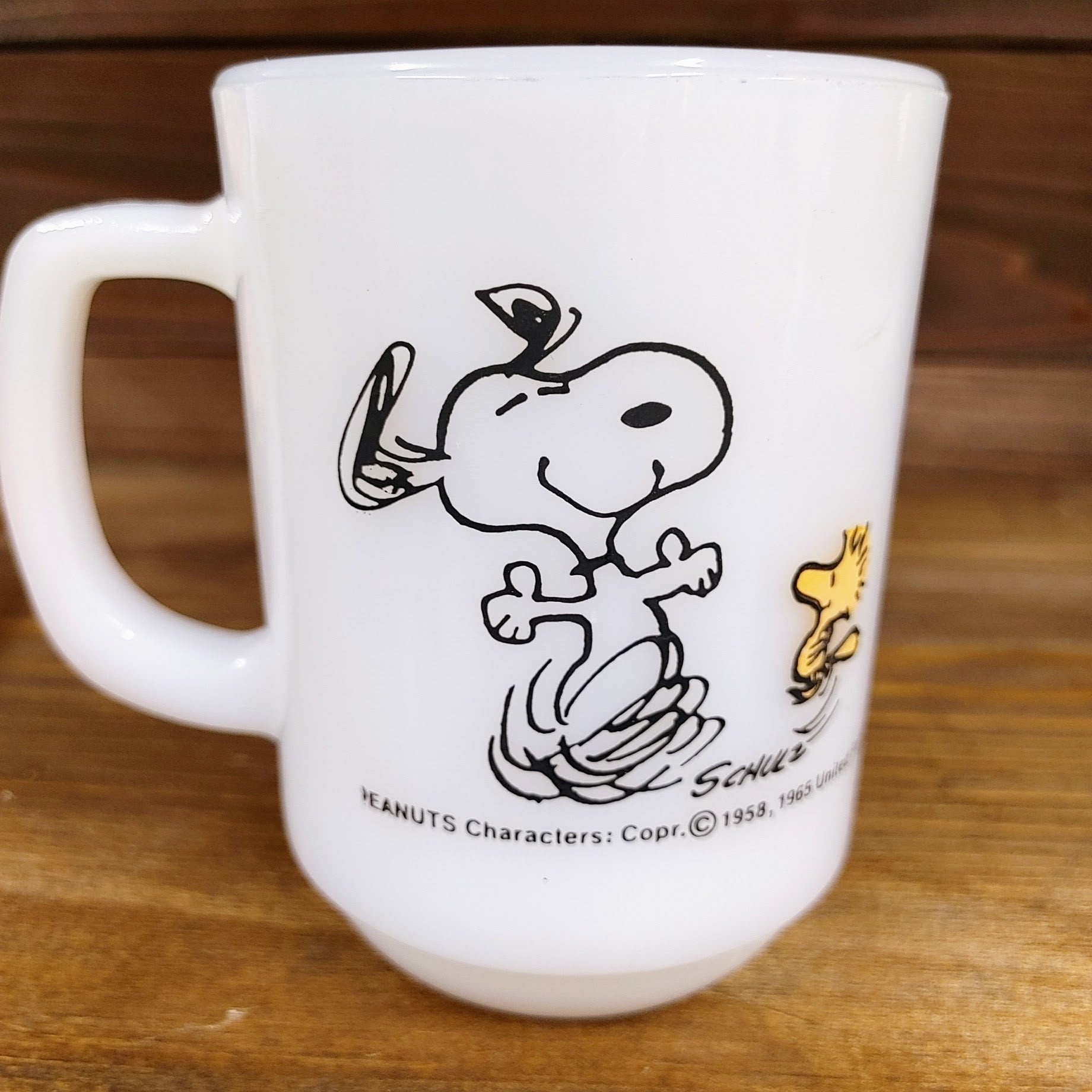 Fire King Snoopy マグカップ