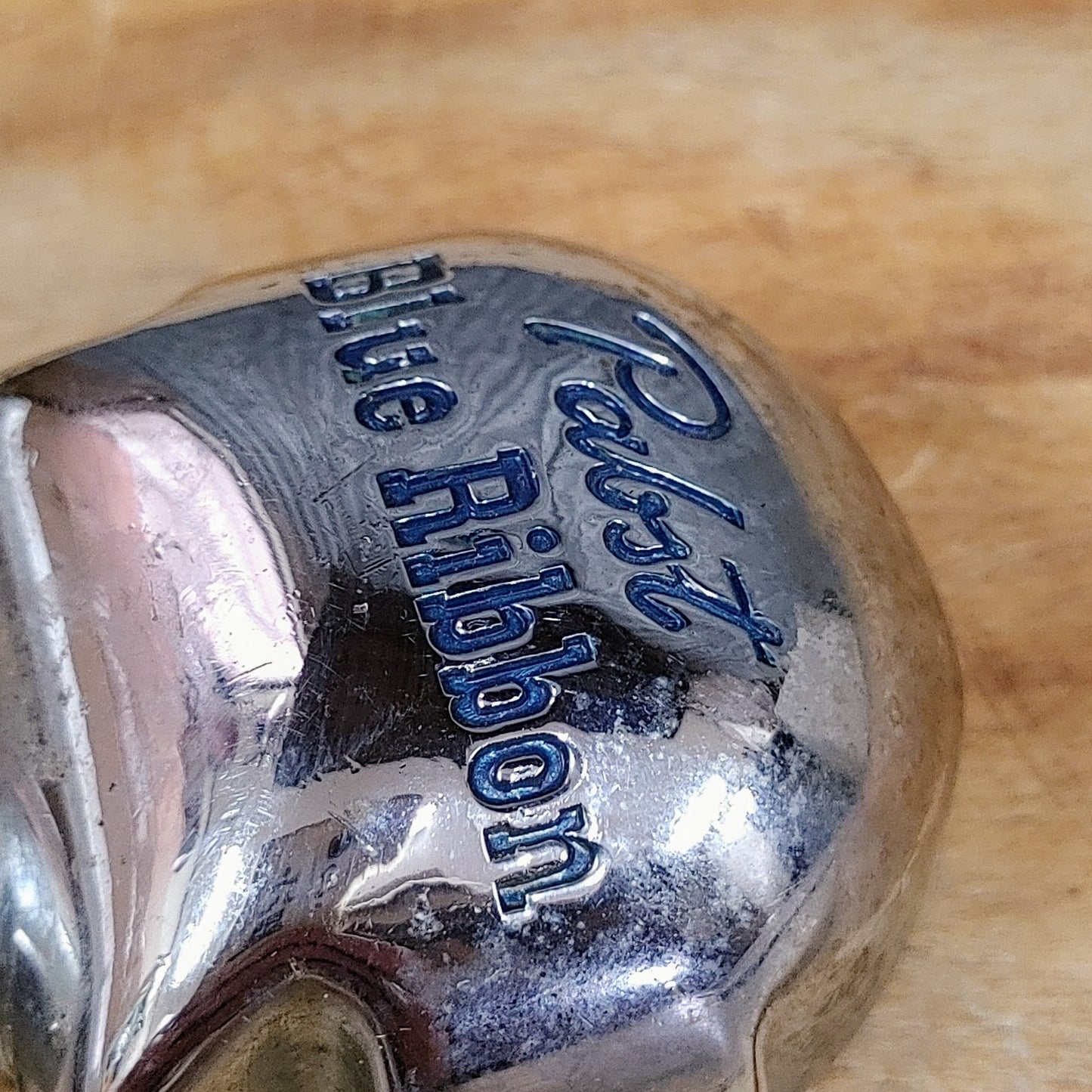 Pabst Blue Ribbon Beer Metal Ball Tap Handle