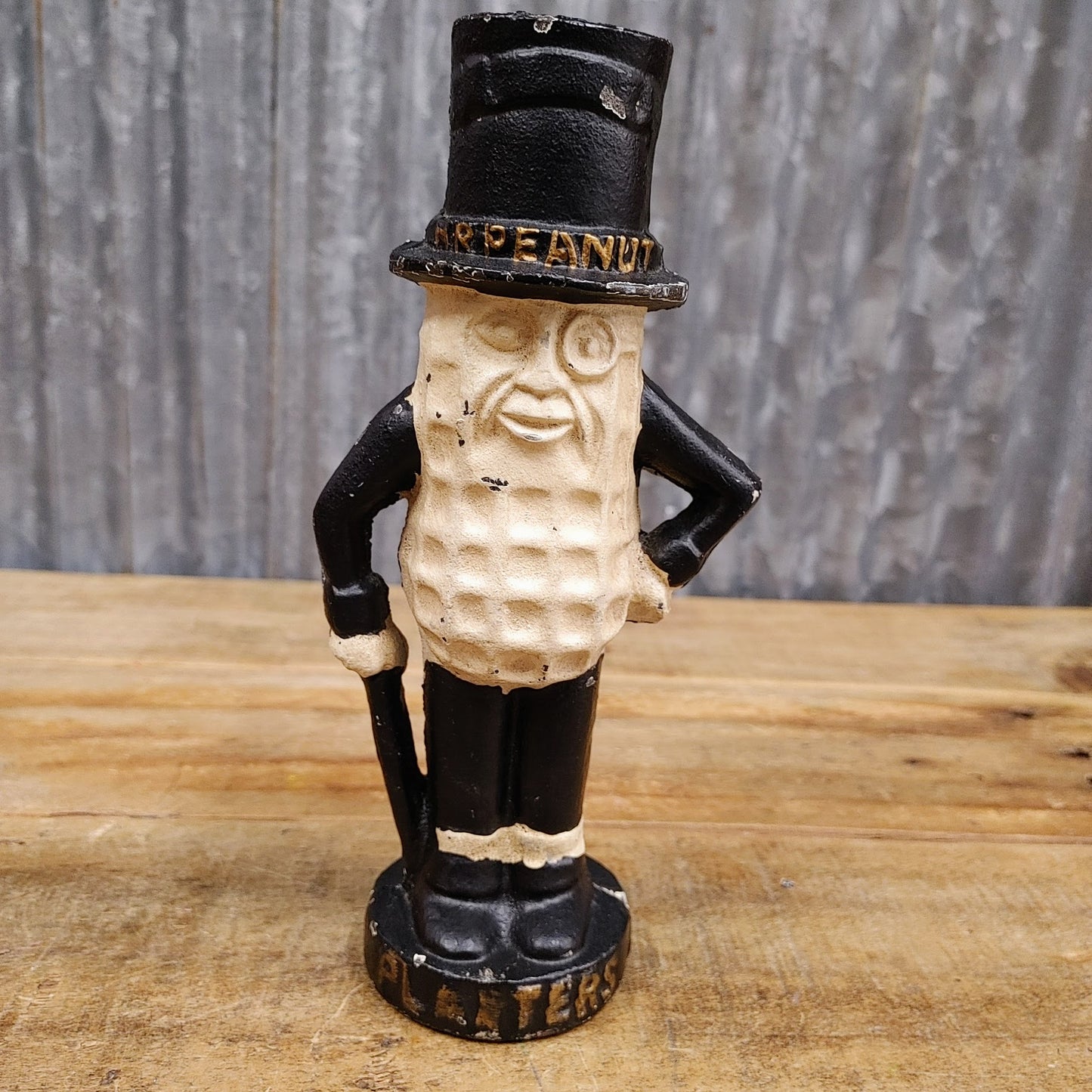 1980's Mr.Peanut アイアンコインバンク