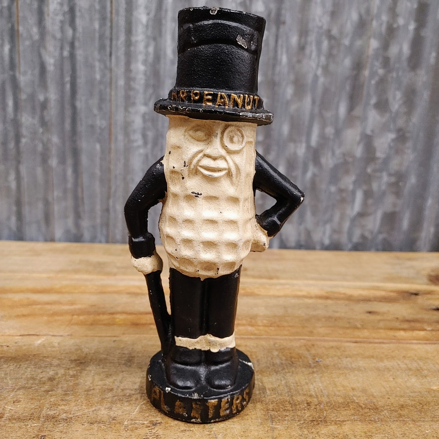 1980's Mr.Peanut アイアンコインバンク