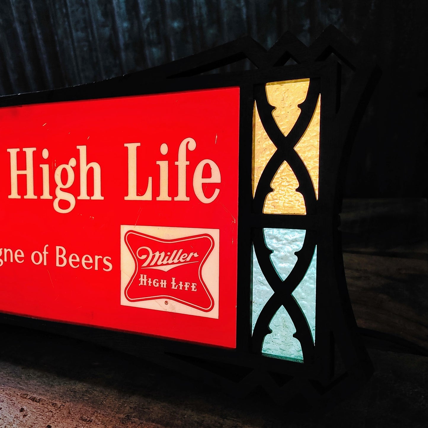 MILLER HIGH LIFE ライトサイン