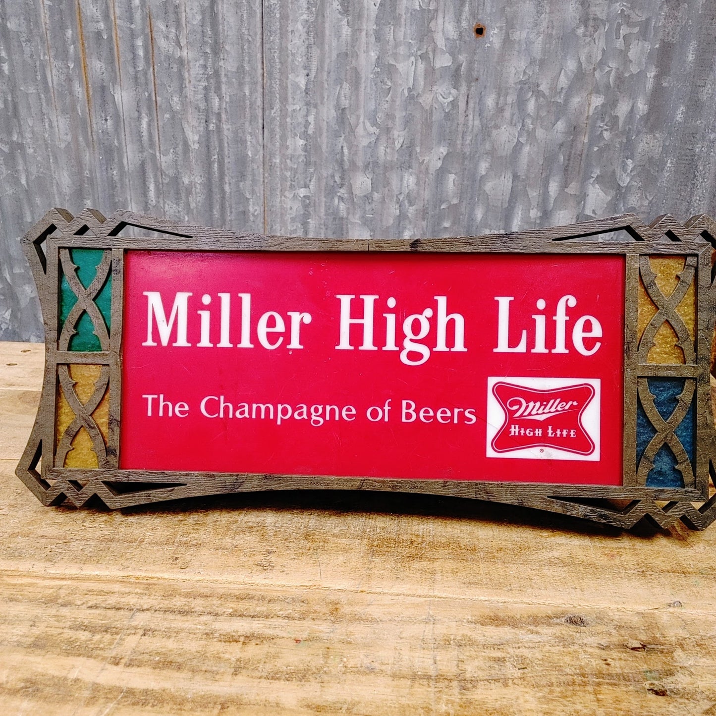 MILLER HIGH LIFE ライトサイン