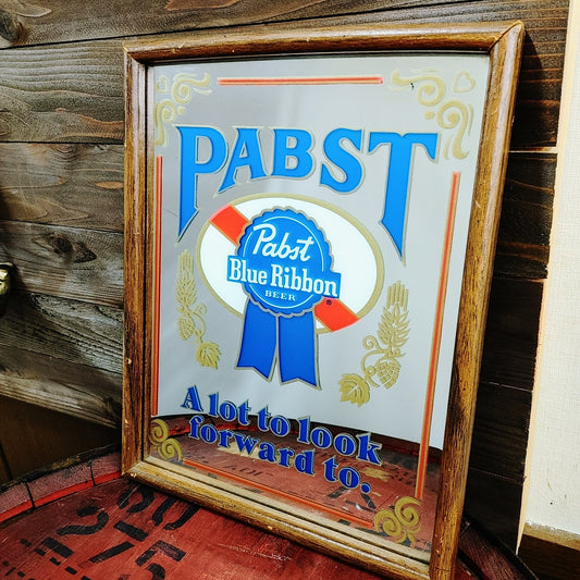 Pabst Blue Ribbon パブミラー