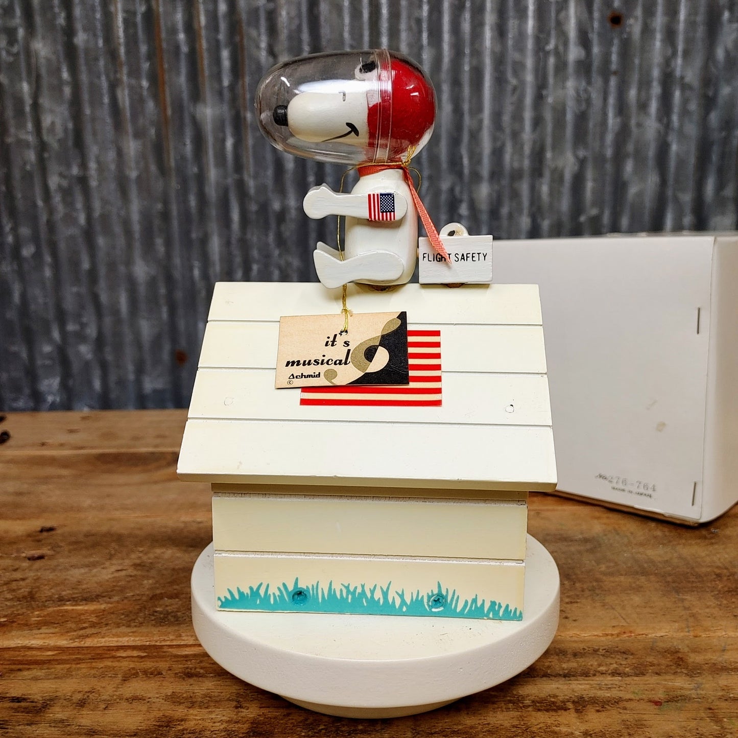 1969 Astronaut Snoopy Music Box