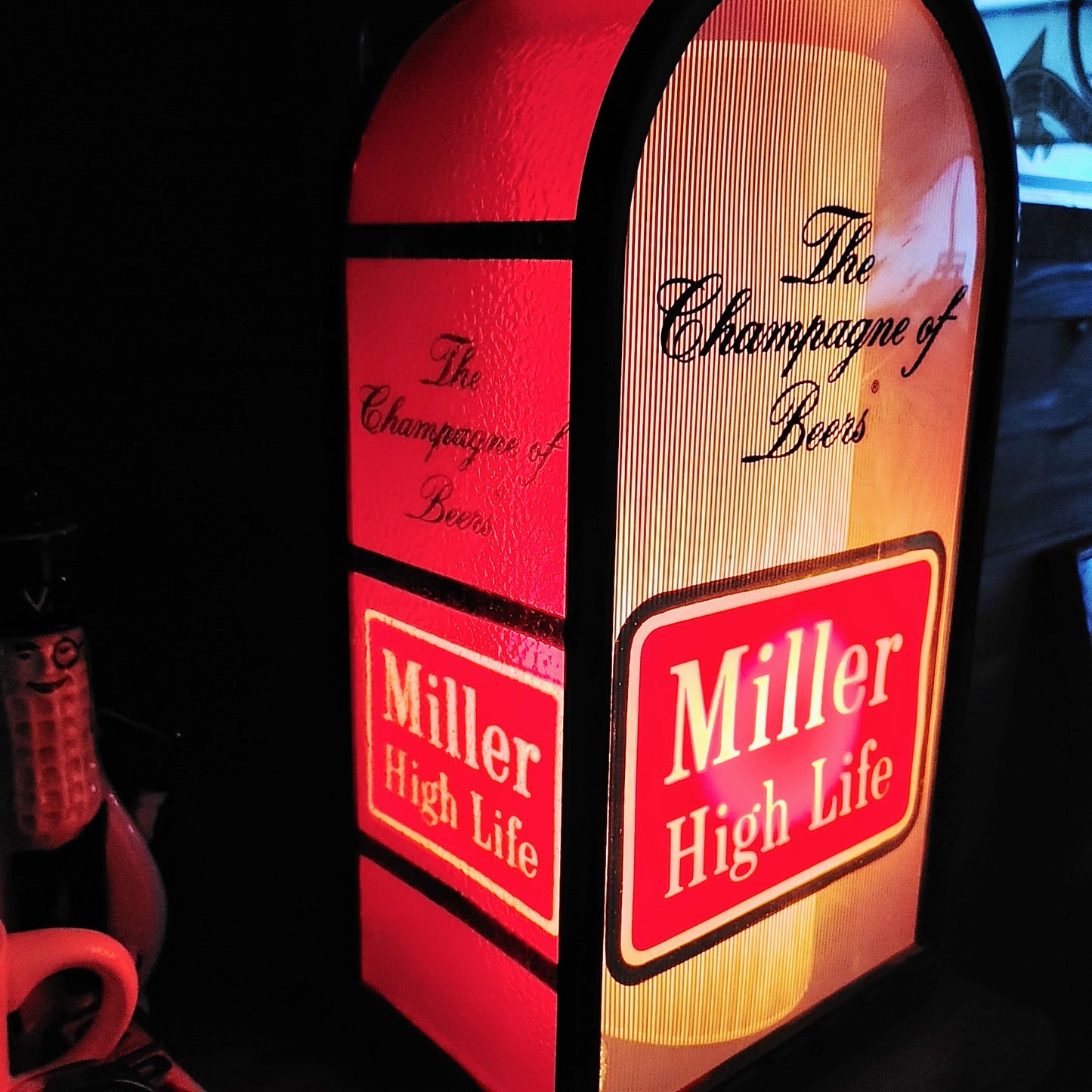 MILLER HIGH LIFE BEER ライトサイン