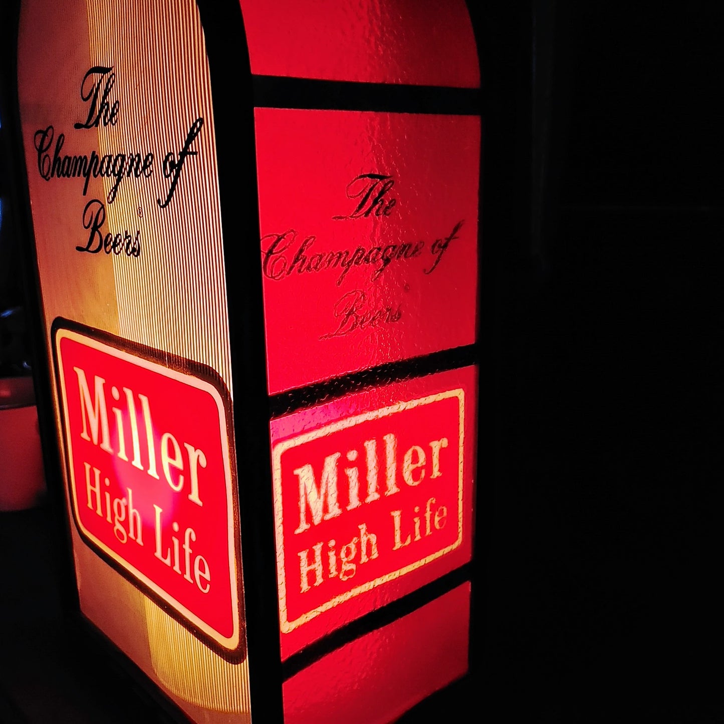 MILLER HIGH LIFE BEER ライトサイン