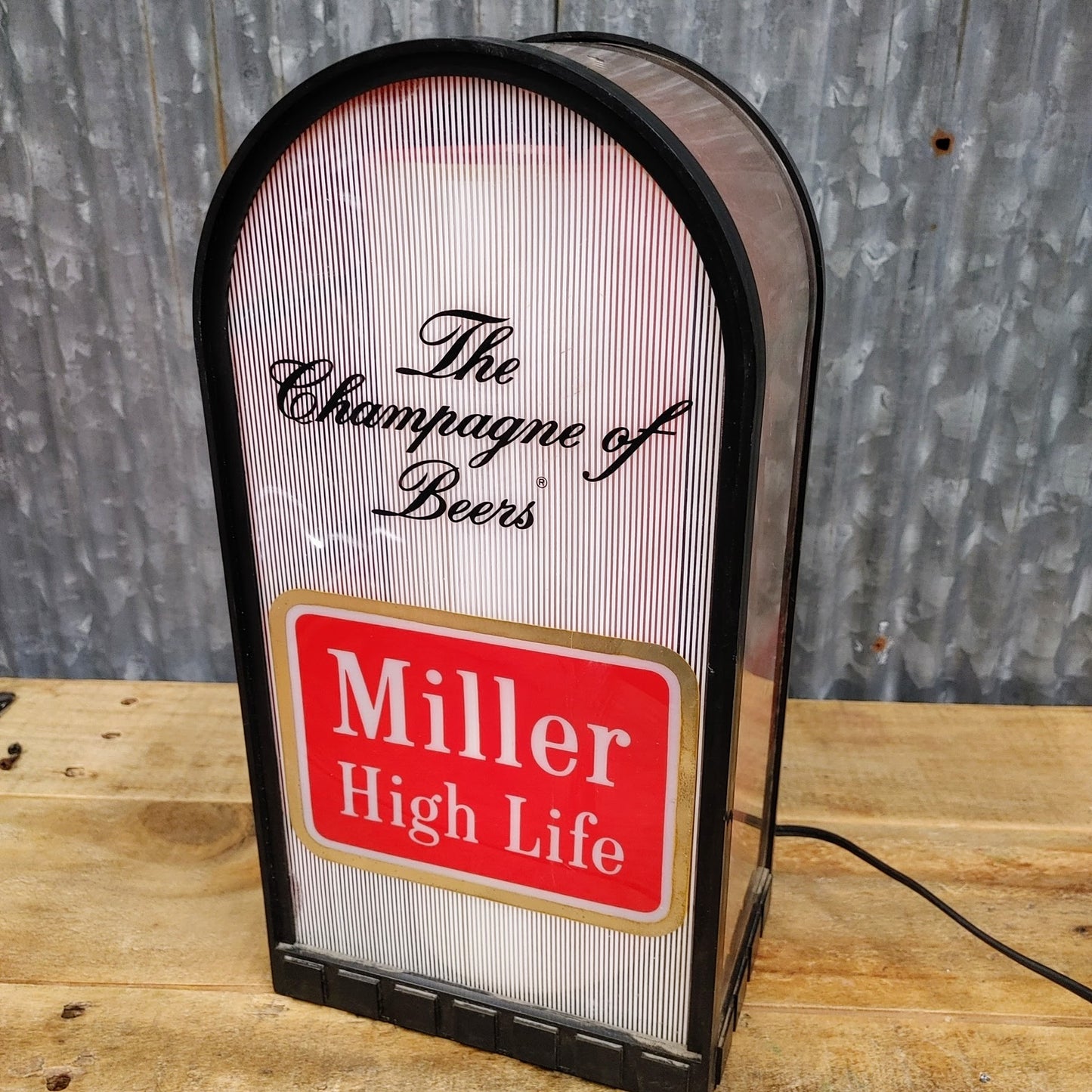 MILLER HIGH LIFE BEER ライトサイン