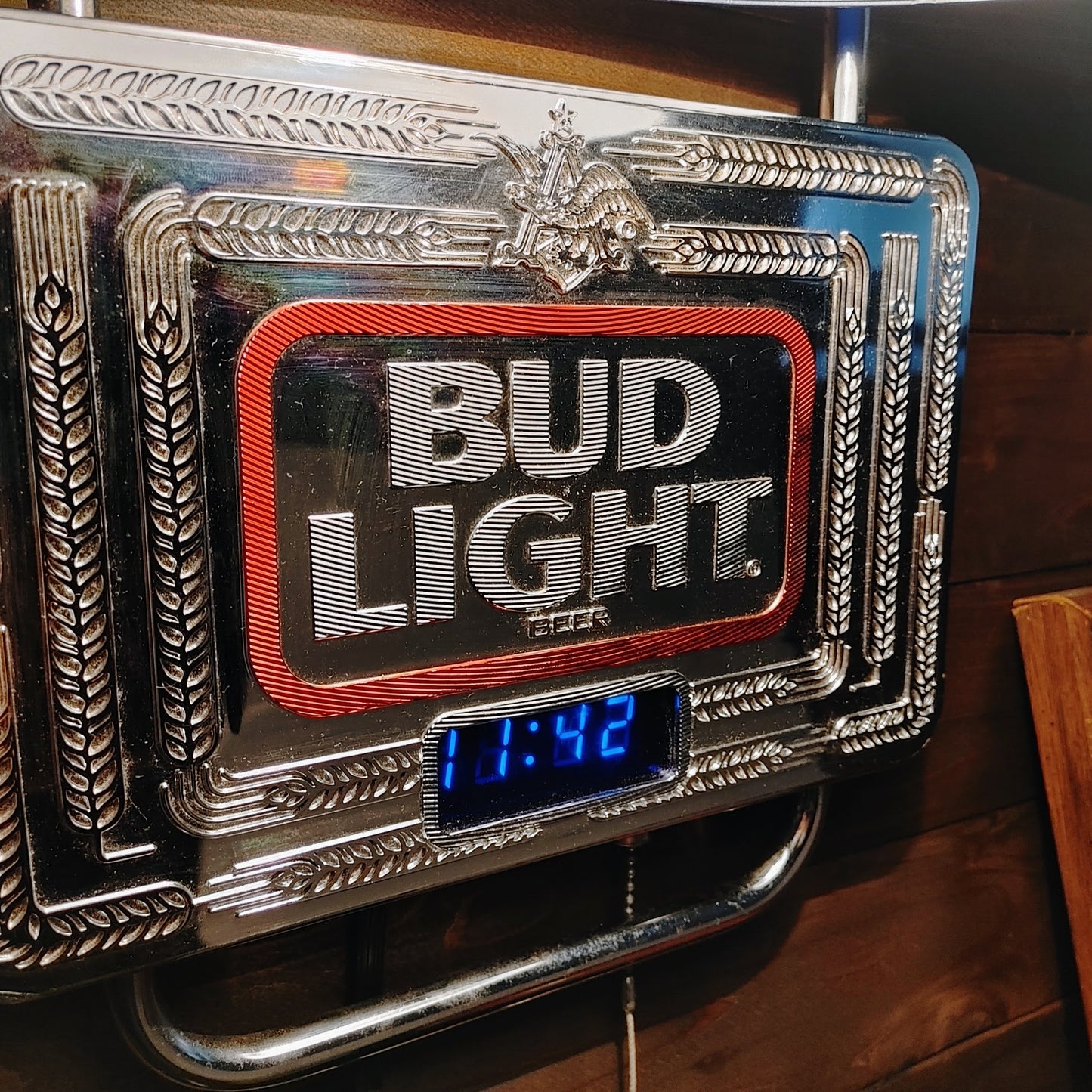 Bud Light Digital Clock ライトサイン