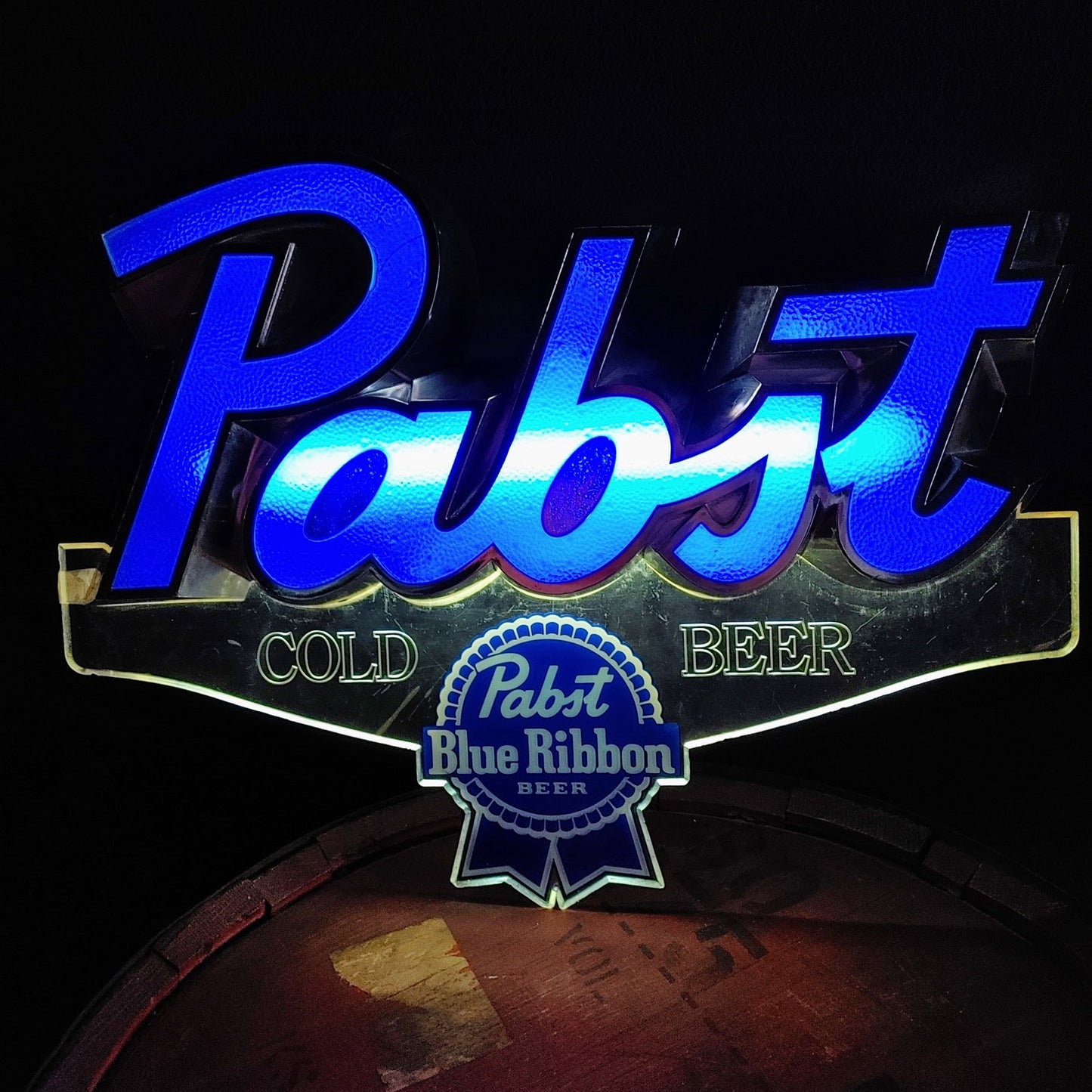 PABST BLUE RIBBON ライトサイン