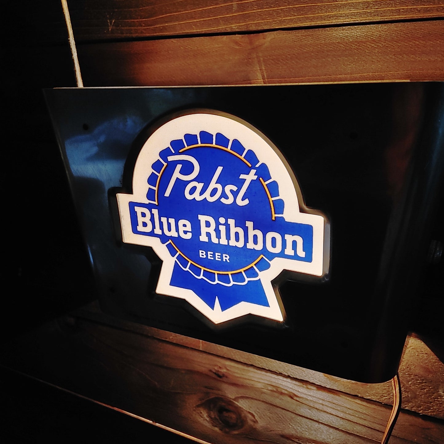 Pabst Blue Ribbon ライトサイン